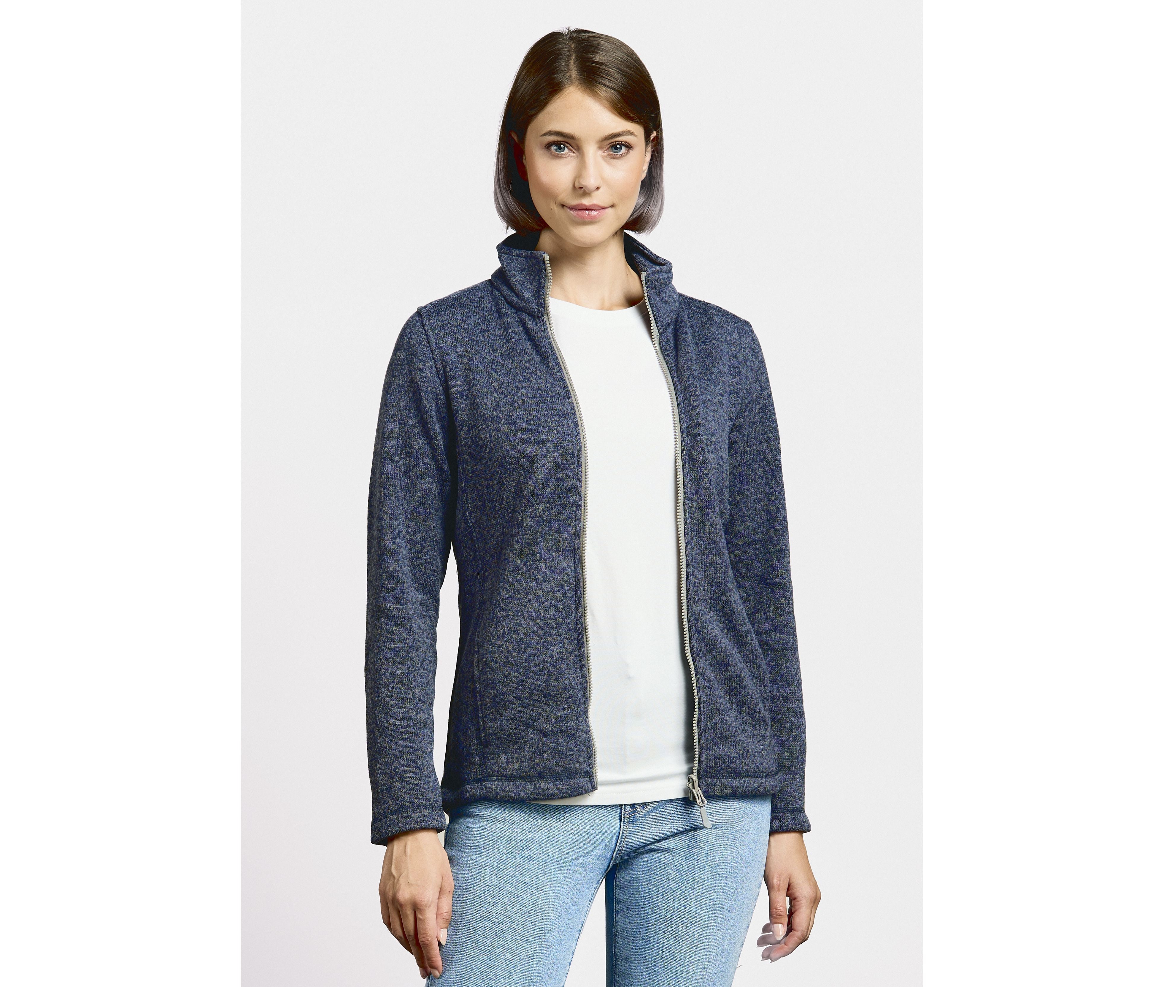 Chaqueta polar tejida mujer - Promodoro PM7725