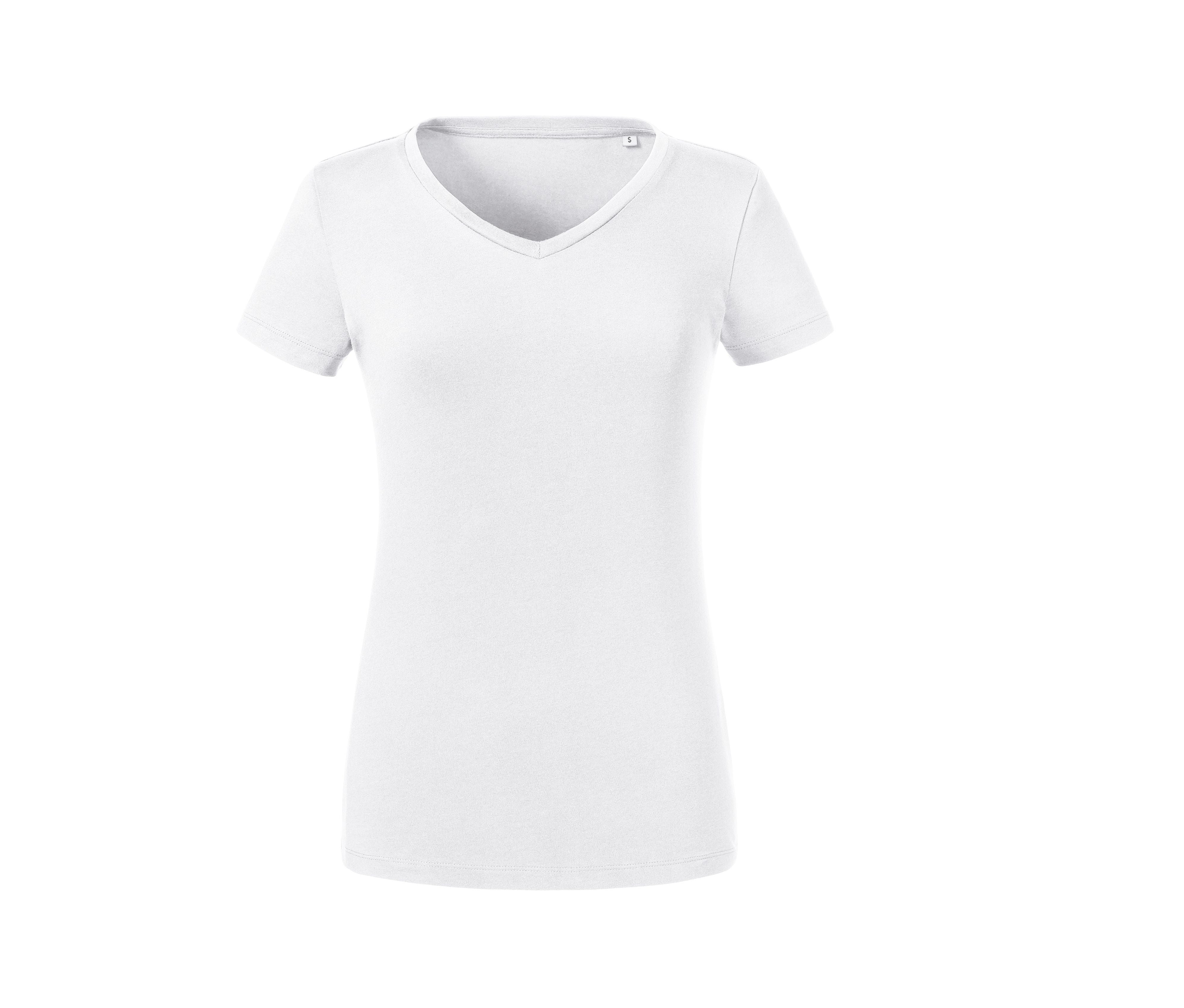 Camiseta Orgánica con Cuello V Mujer - Russell Athletic RU103F