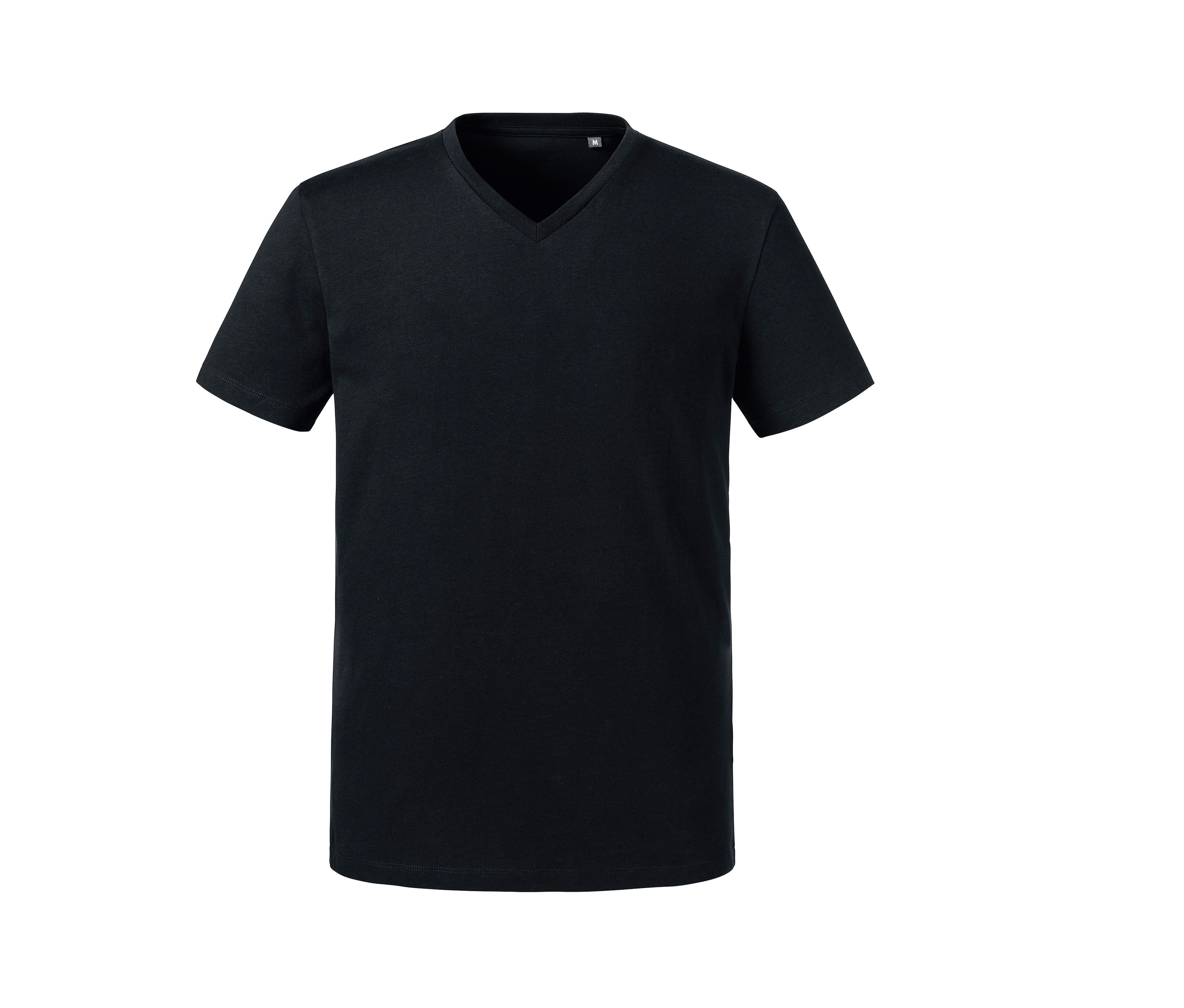 Camiseta Orgánica con Cuello V Hombre - Russell Athletic RU103M