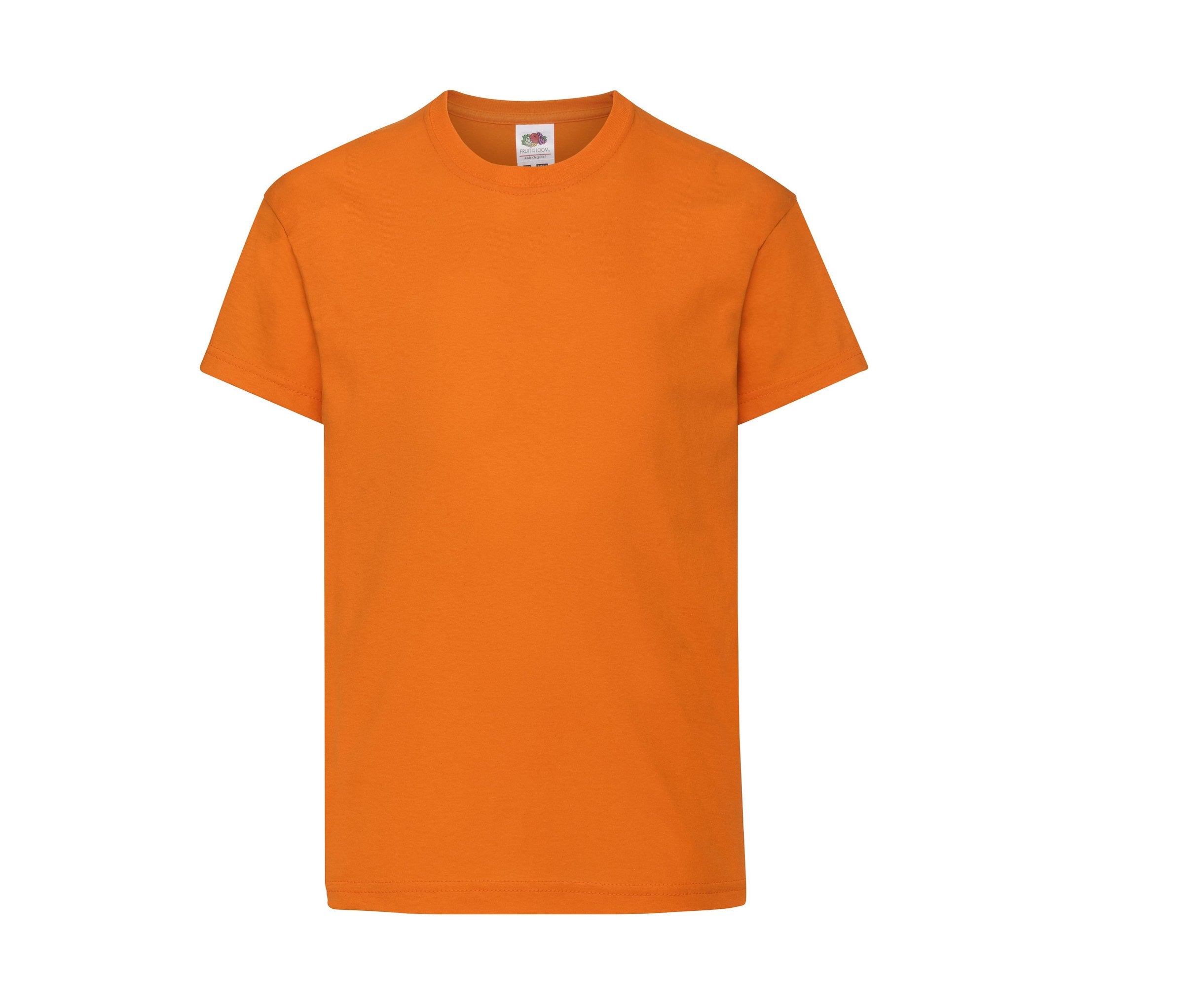 Camiseta Kids Original Fruit of the Loom SC1019 en color orange