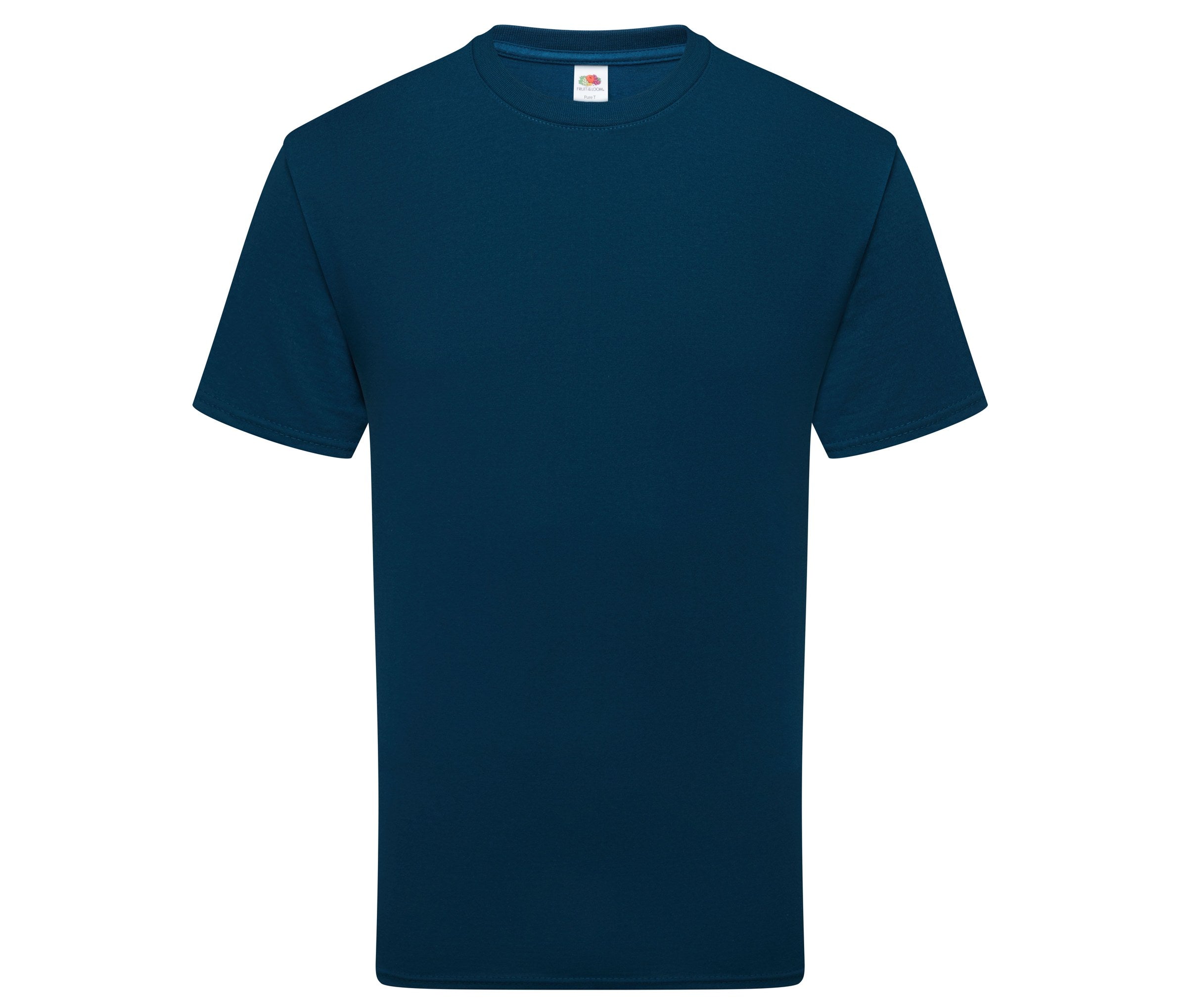Camiseta Pure Cotton Fruit of the Loom SC1362 en color mountain blue