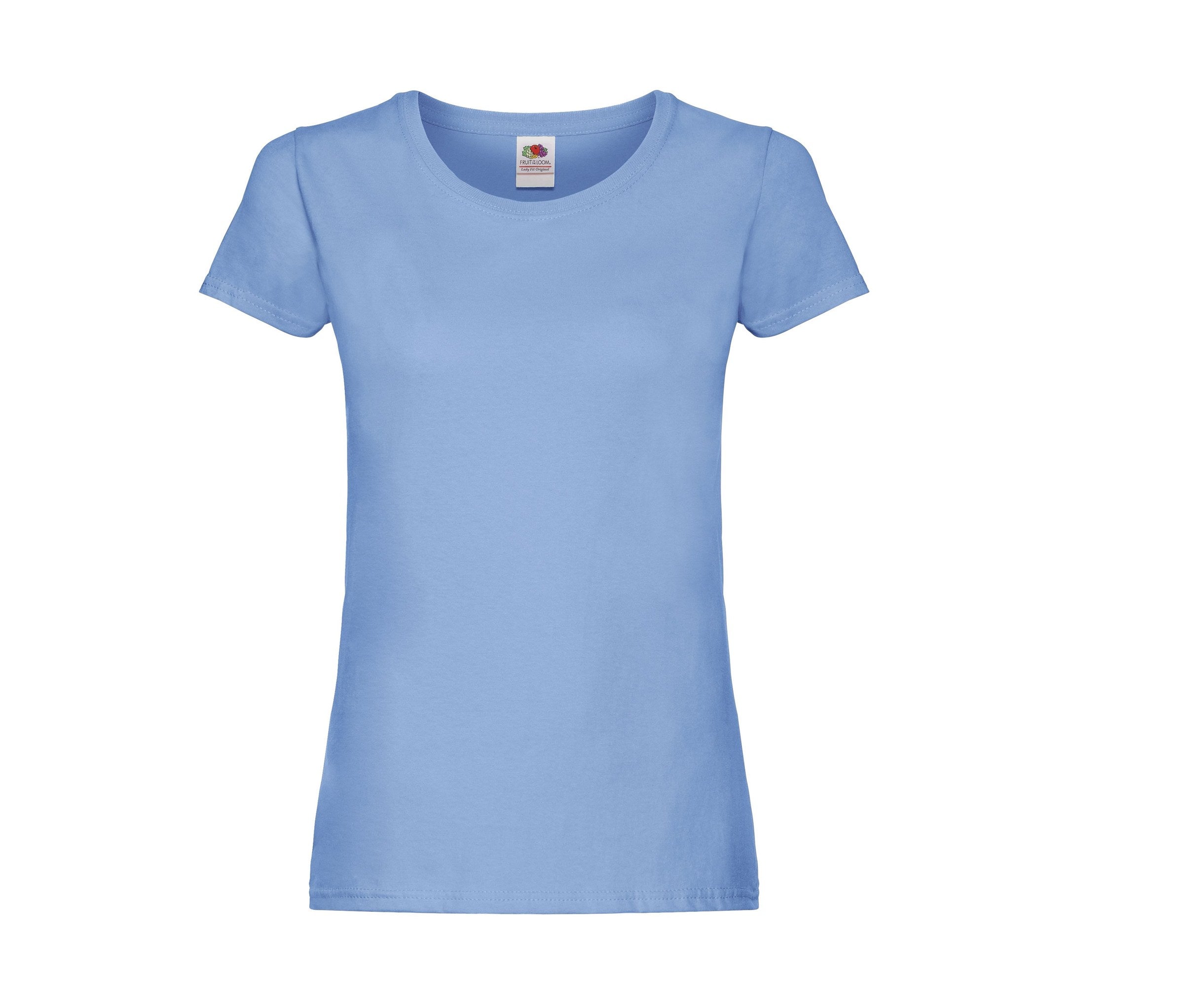 Camiseta Ladies Original Fruit of the Loom SC1422 en color azul cielo