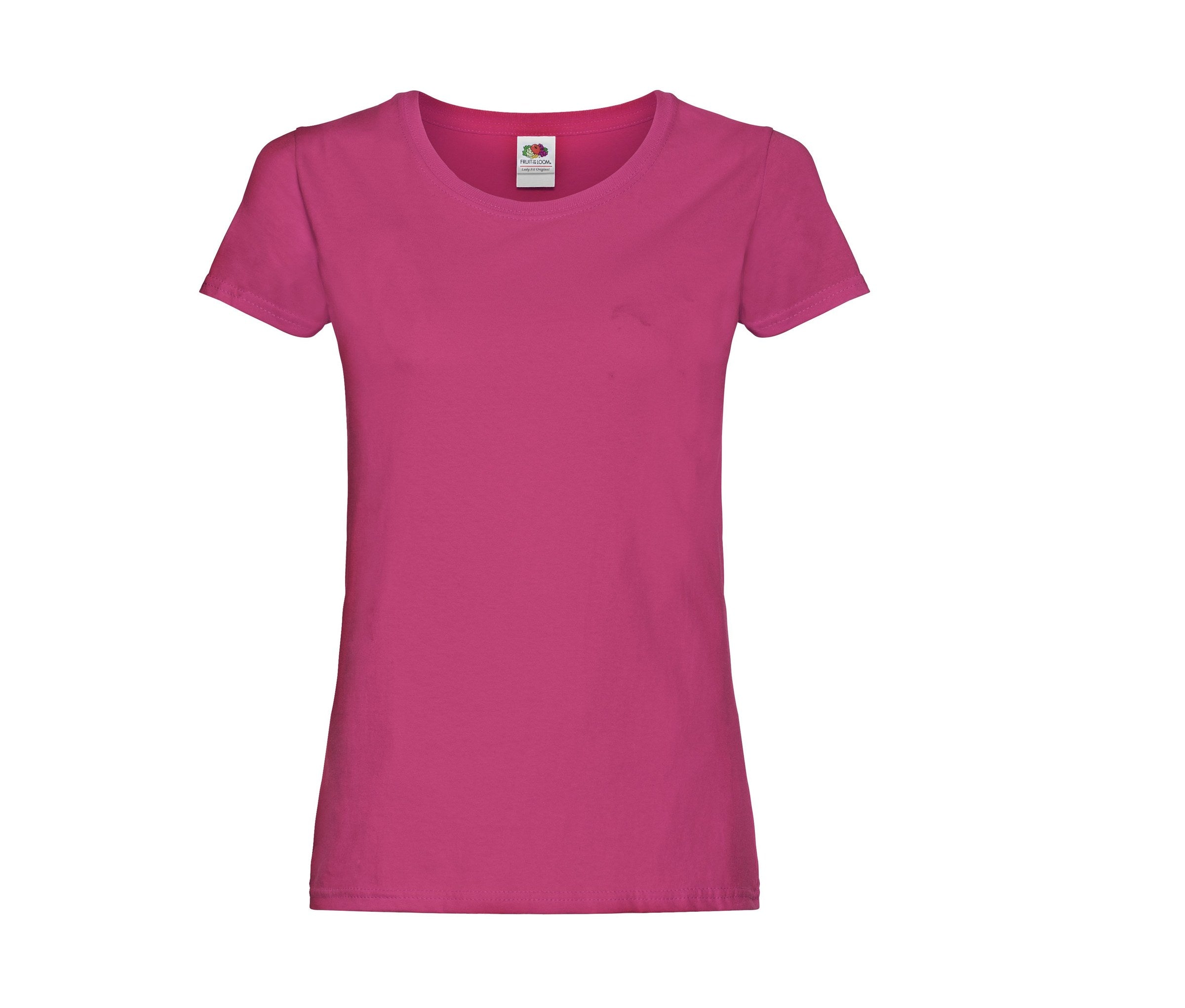 Camiseta Ladies Original Fruit of the Loom SC1422 en color fucsia