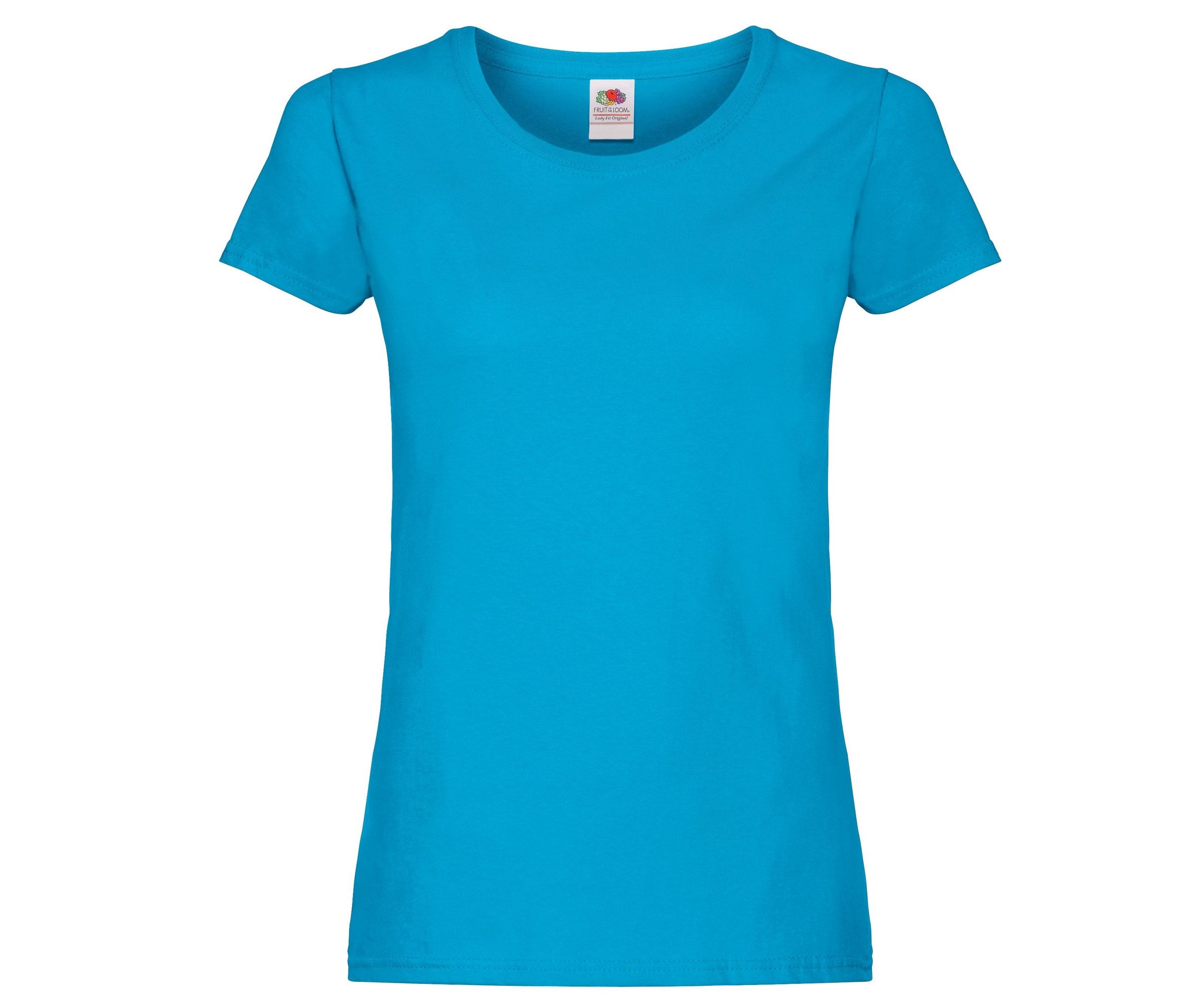 Camiseta Ladies Original Fruit of the Loom SC1422 en color azul azure