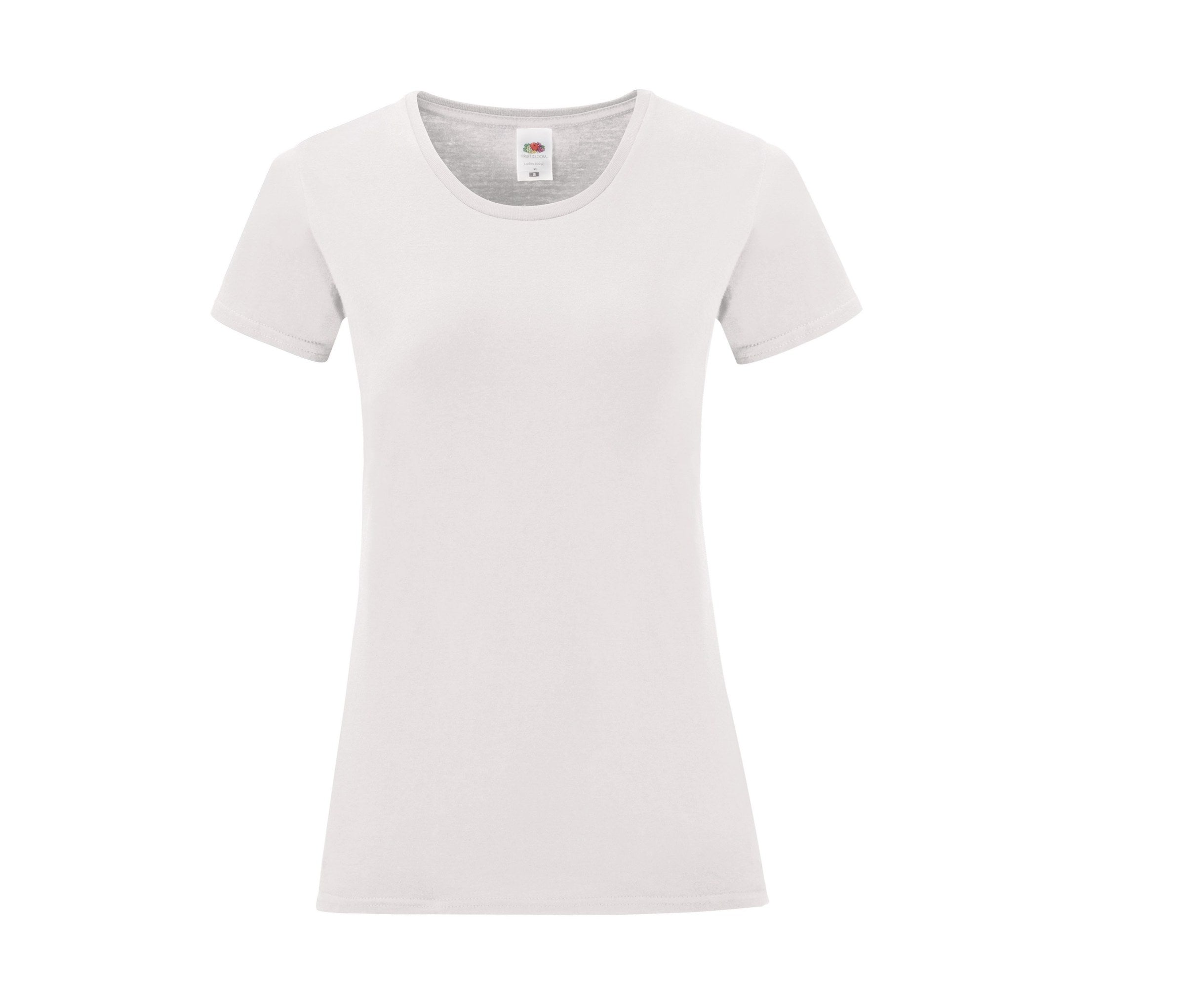 Camiseta Ladies Iconic 150 Fruit of the Loom SC151 en color blanco