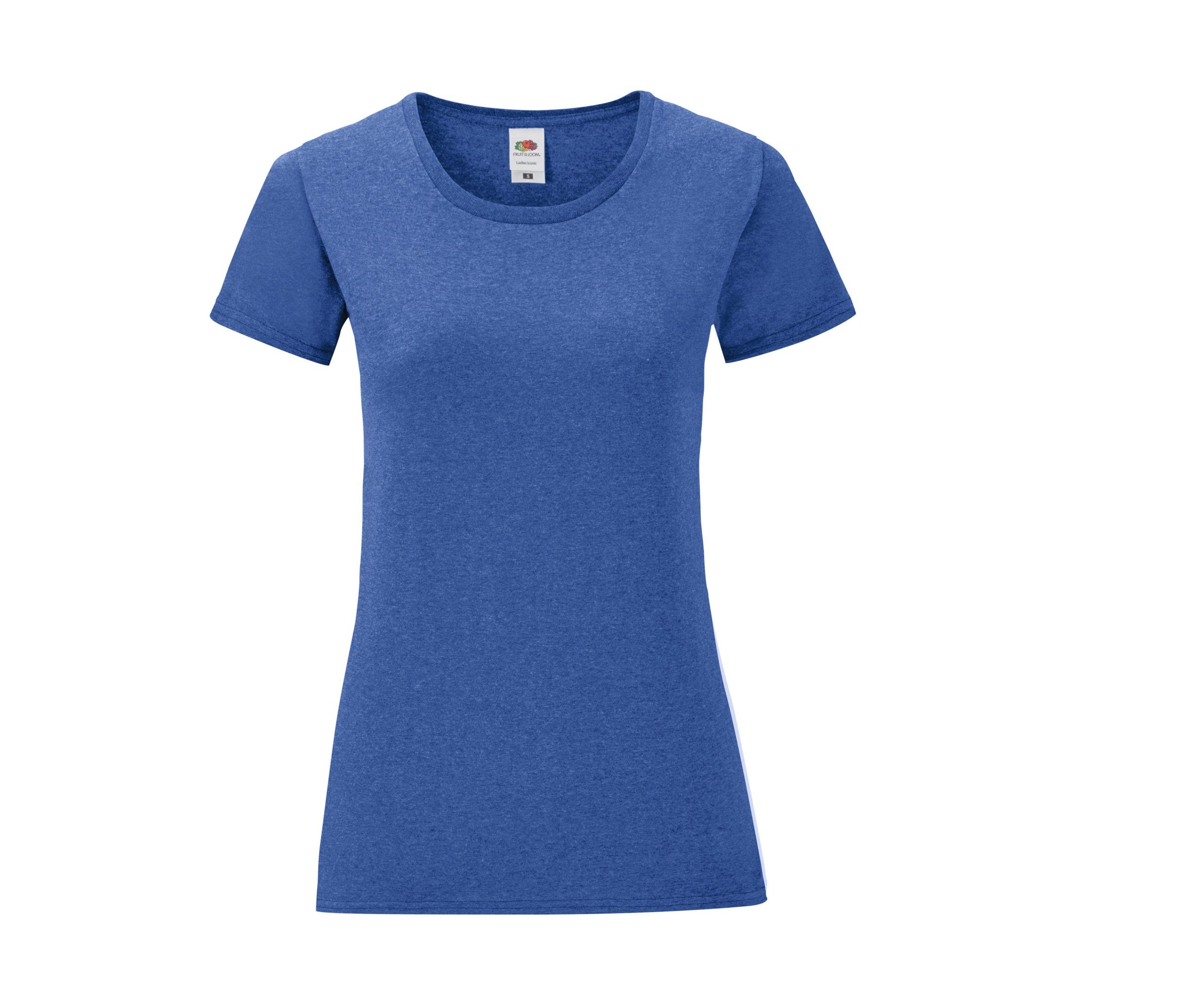 Camiseta Ladies Iconic 150 Fruit of the Loom SC151 en color heather royal