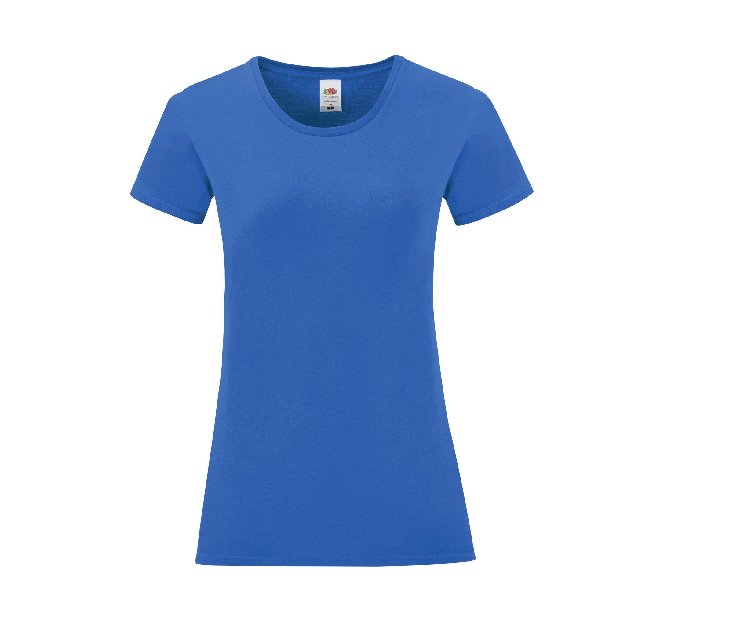 Camiseta Ladies Iconic 150 Fruit of the Loom SC151 en color azul real