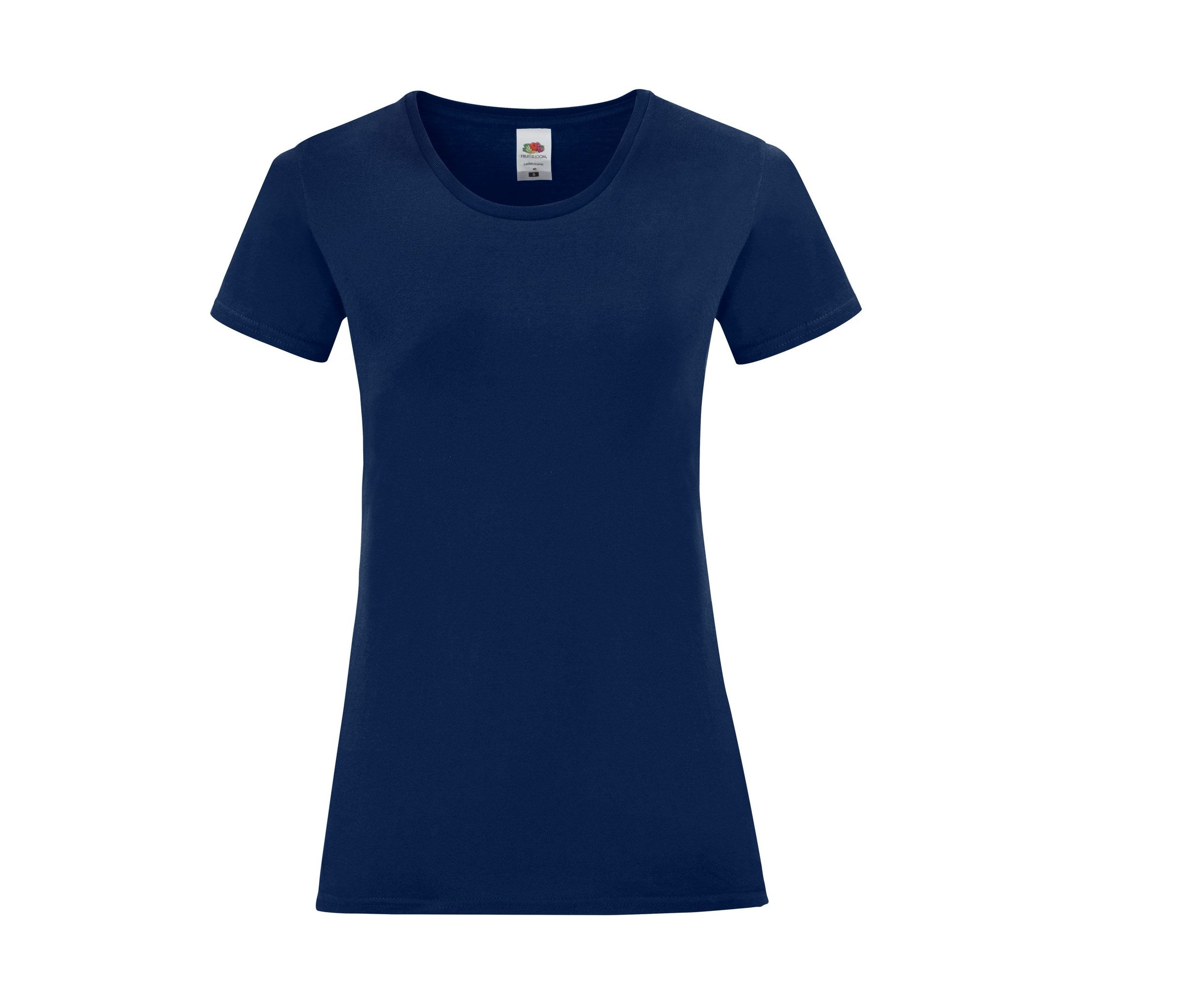 Camiseta Ladies Iconic 150 Fruit of the Loom SC151 en color navy