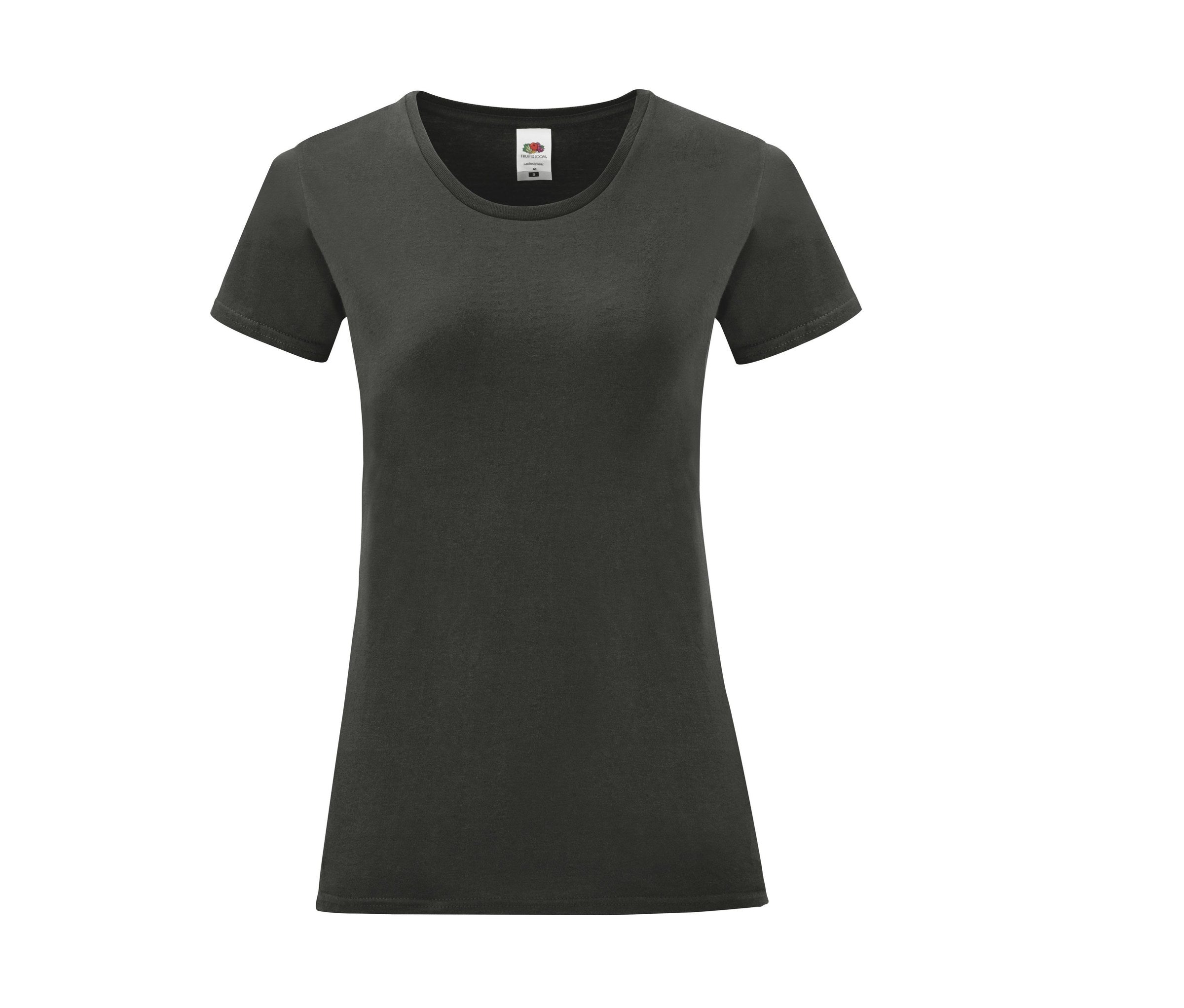 Camiseta Ladies Iconic 150 Fruit of the Loom SC151 en color graphite grey