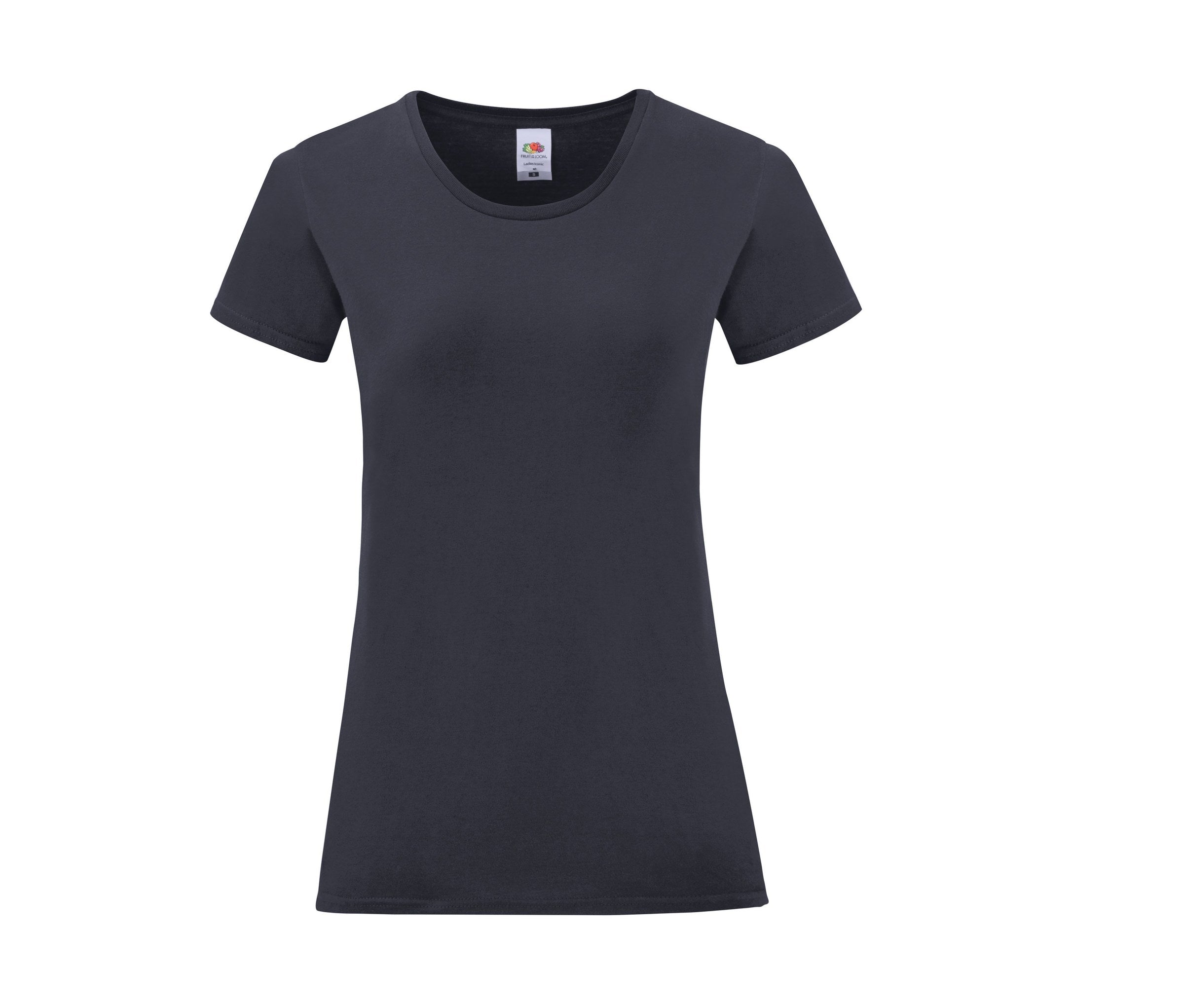 Camiseta Ladies Iconic 150 Fruit of the Loom SC151 en color deep navy