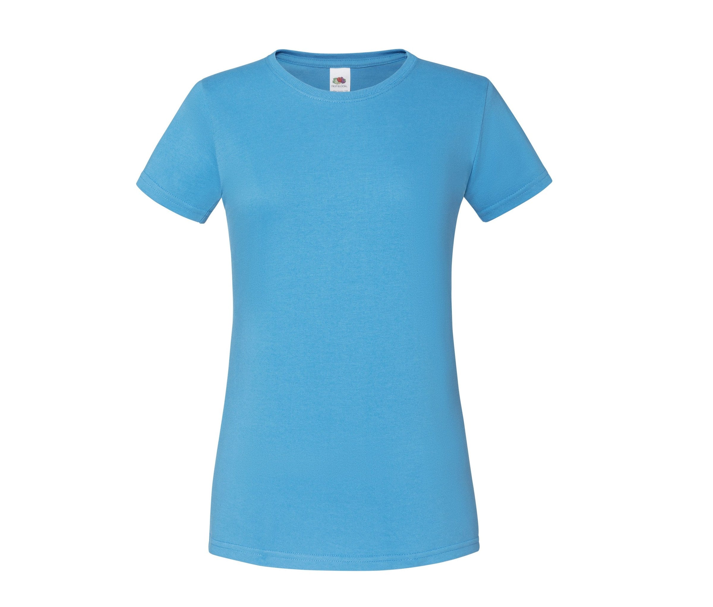 Camiseta Ladies Iconic 150 Fruit of the Loom SC151 en color azul azure