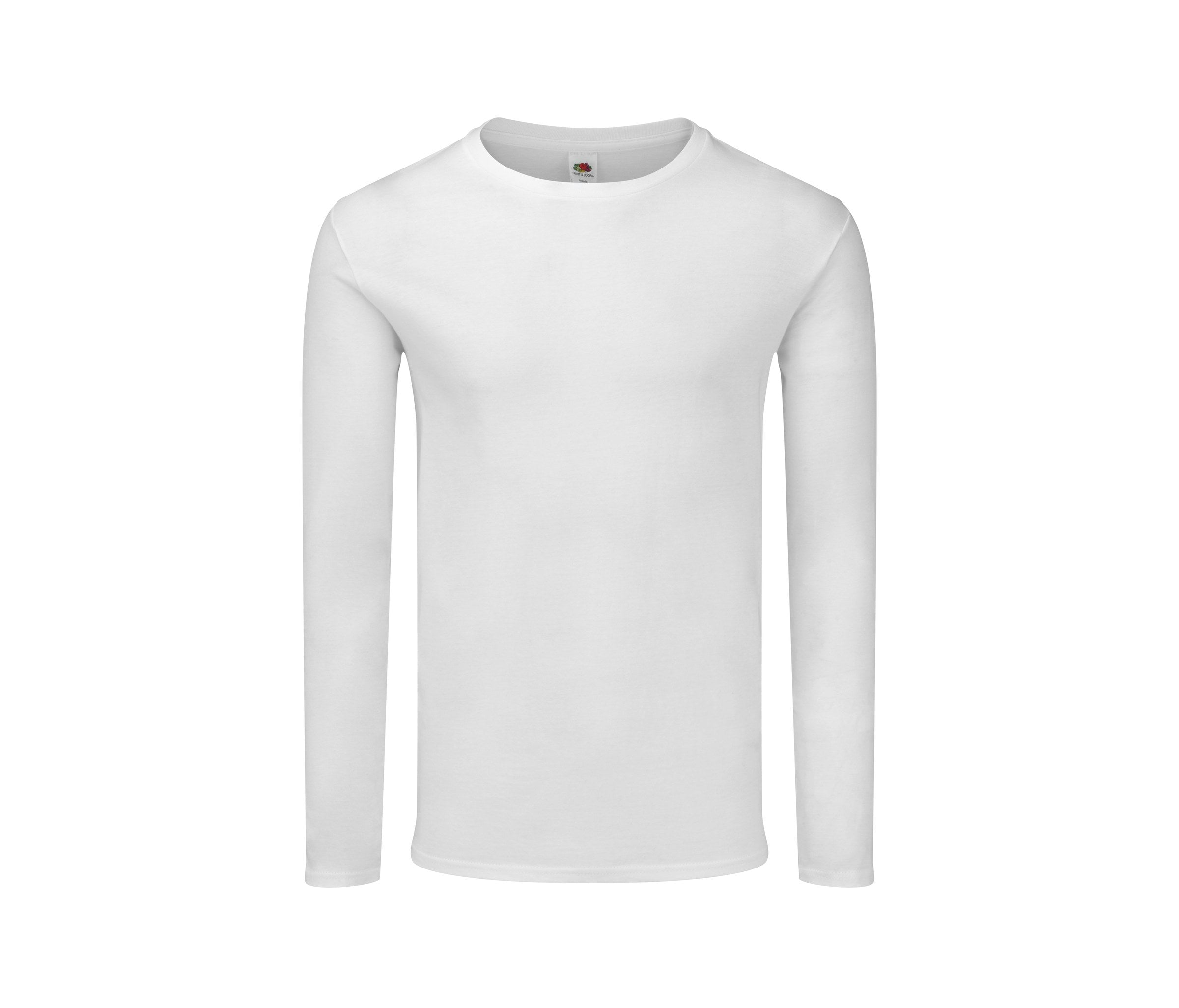 Camiseta Iconic 150 Classic LS Fruit of the Loom SC153 en color blanco