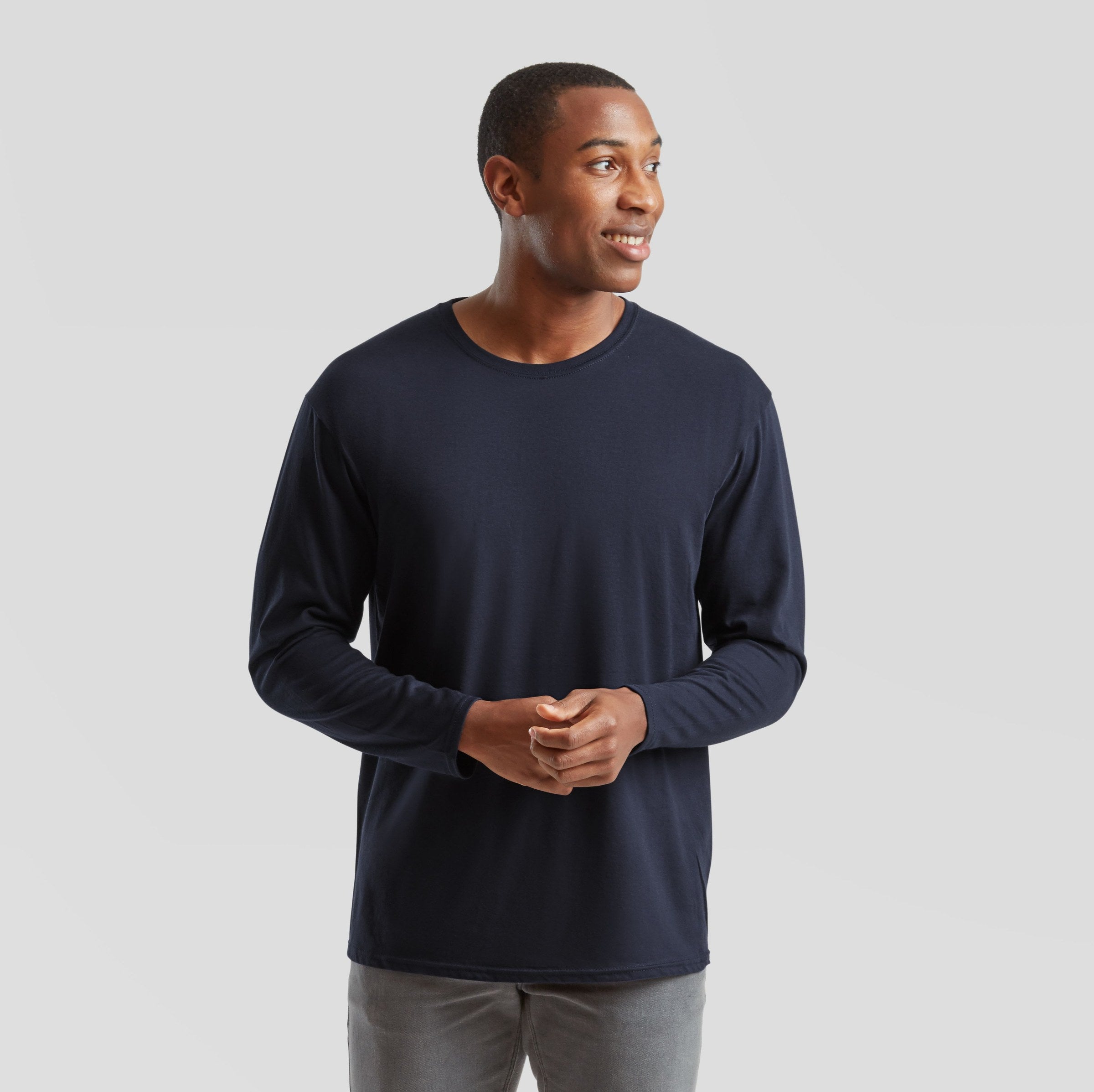 Camiseta Iconic 150 Classic LS - Fruit of the Loom SC153