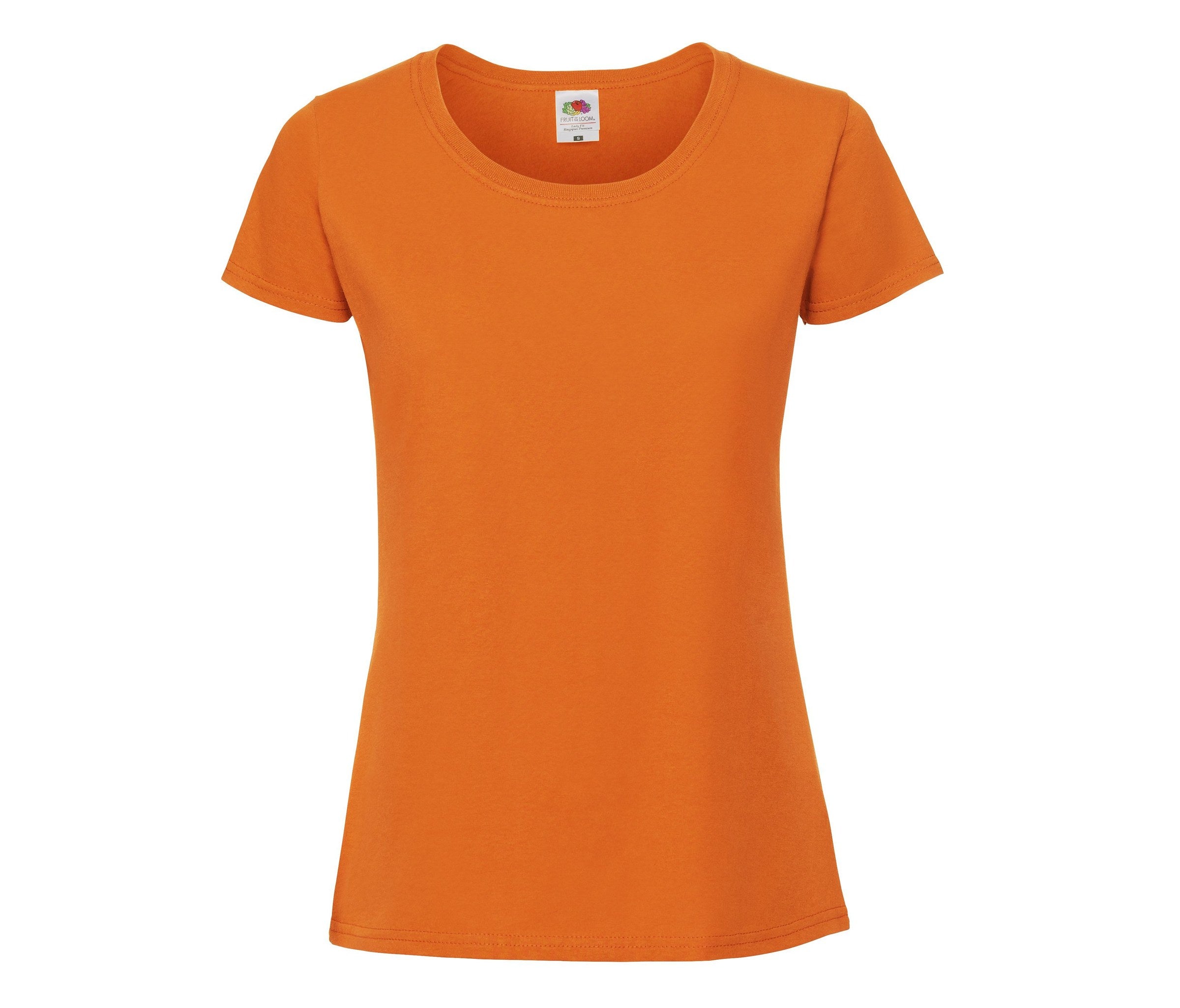Camiseta Ladies Iconic 195 Ringspun Premium Fruit of the Loom SC200L en color orange