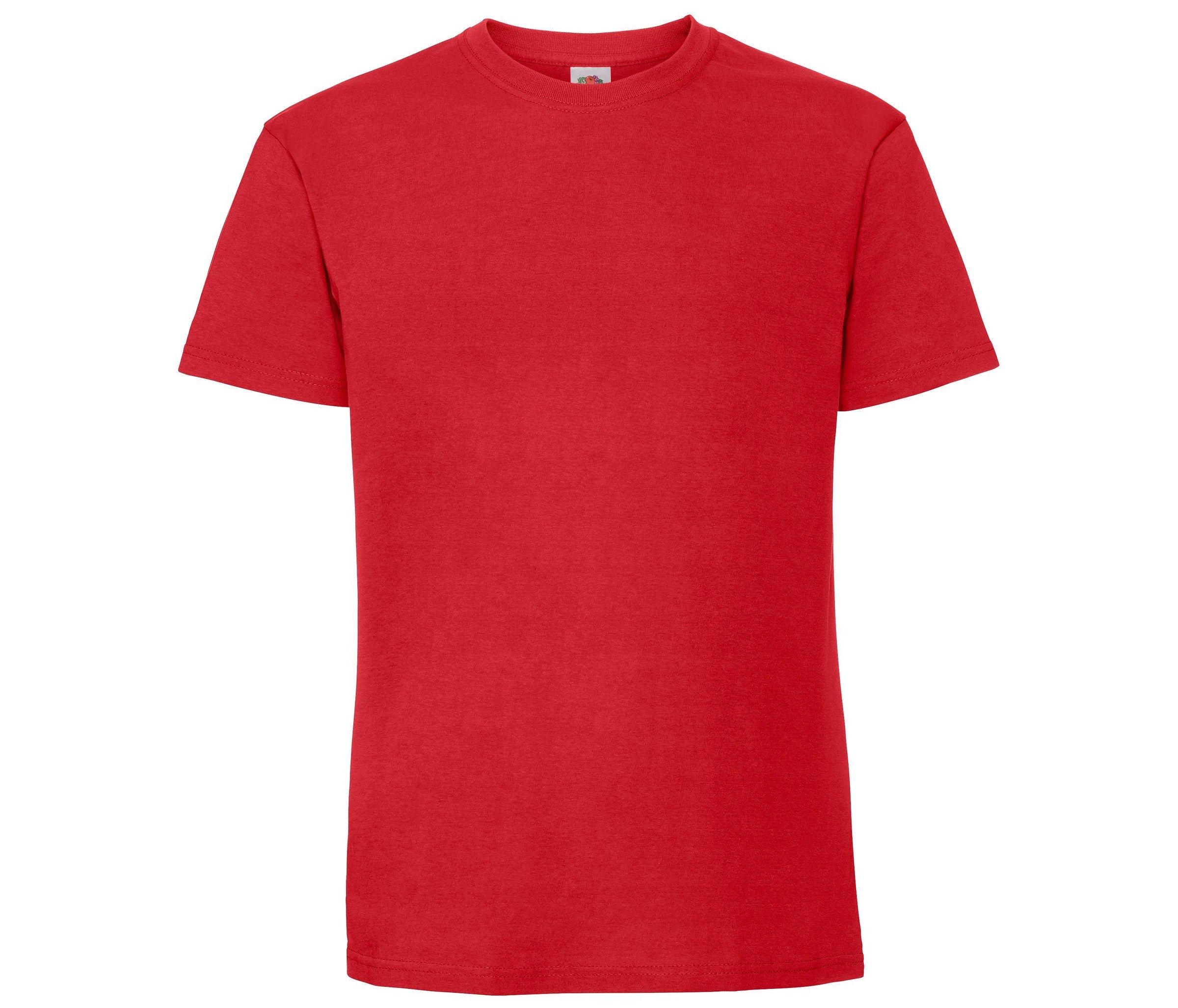 Camiseta Iconic 195 Fruit of the Loom SC200 en color rojo