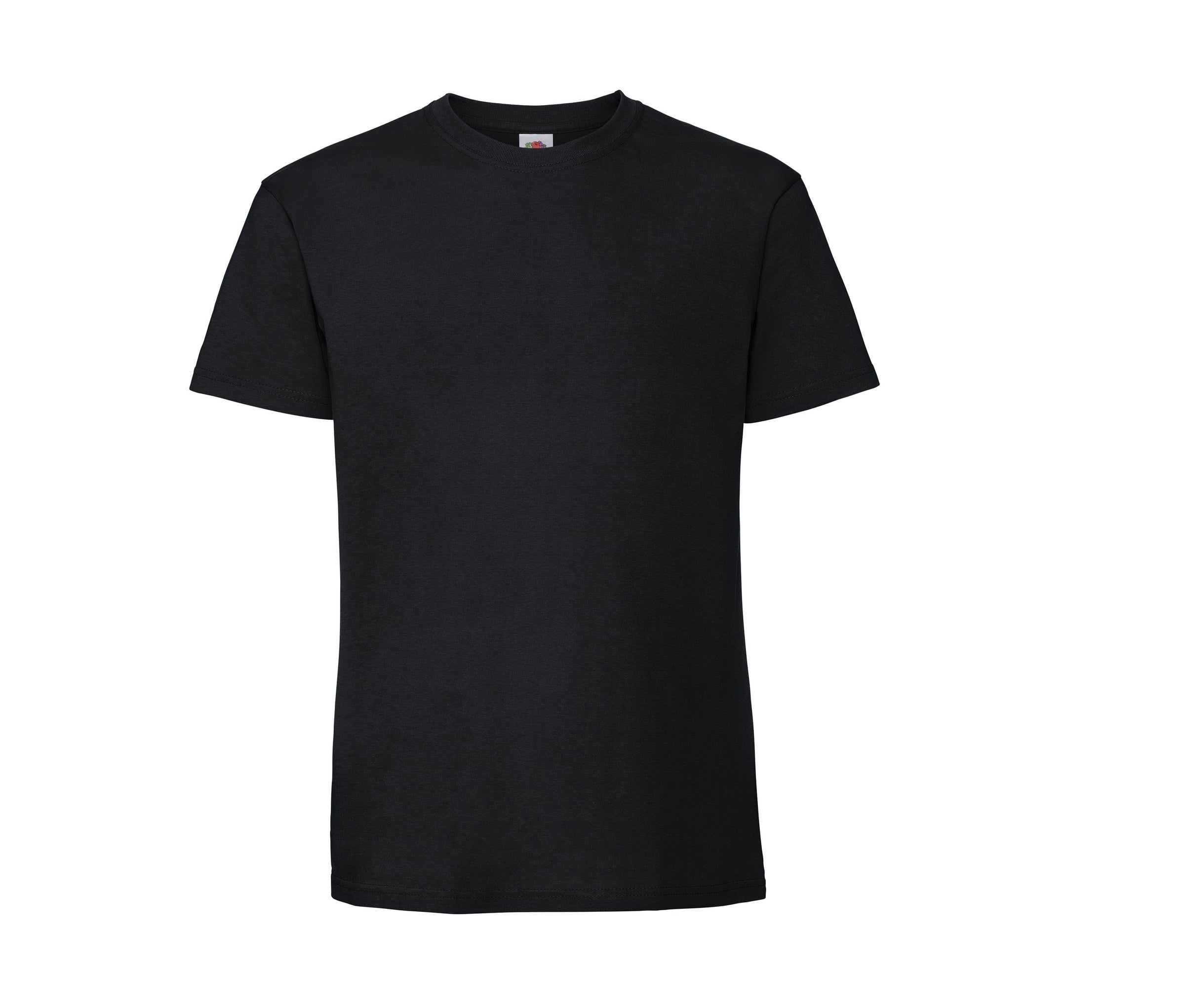 Camiseta Iconic 195 Fruit of the Loom SC200 en color negro