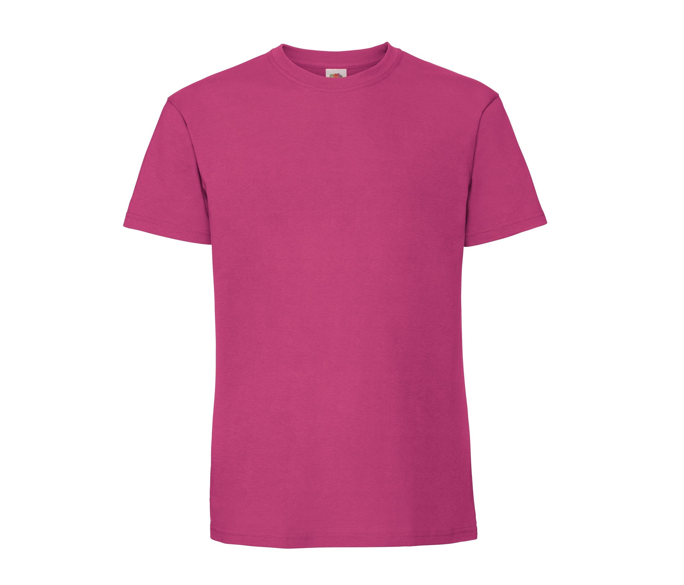 Camiseta Iconic 195 Fruit of the Loom SC200 en color fucsia