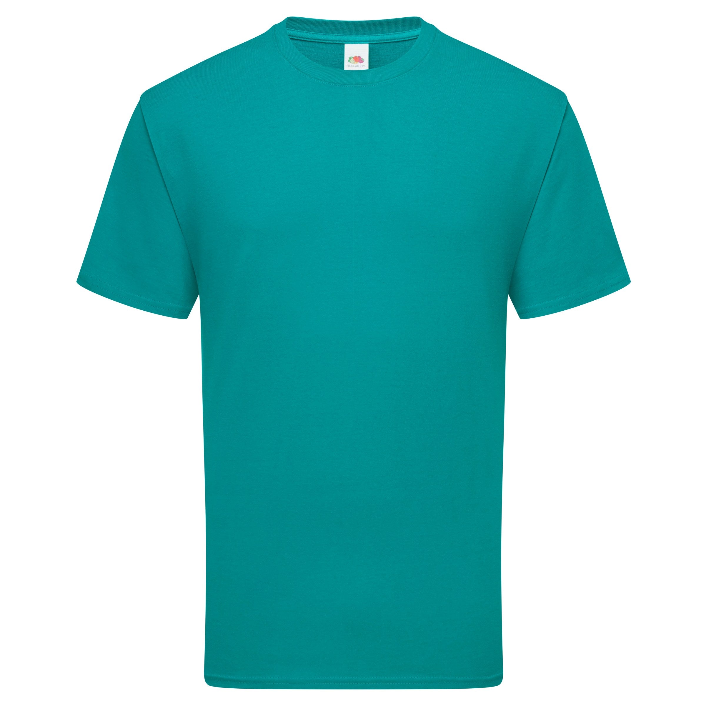 Camiseta Iconic 195 Fruit of the Loom SC200 en color ocean teal