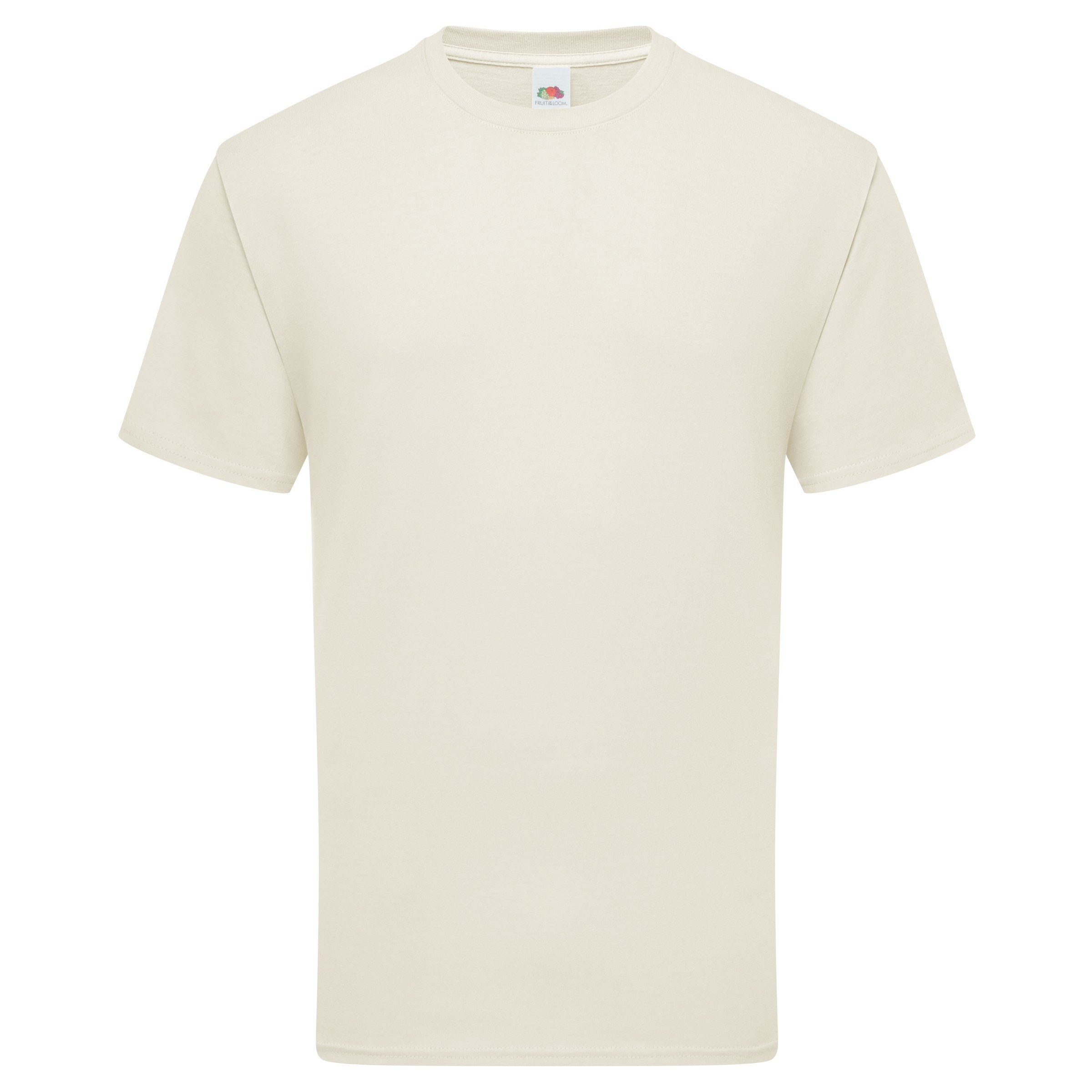 Camiseta Iconic 195 Fruit of the Loom SC200 en color natural