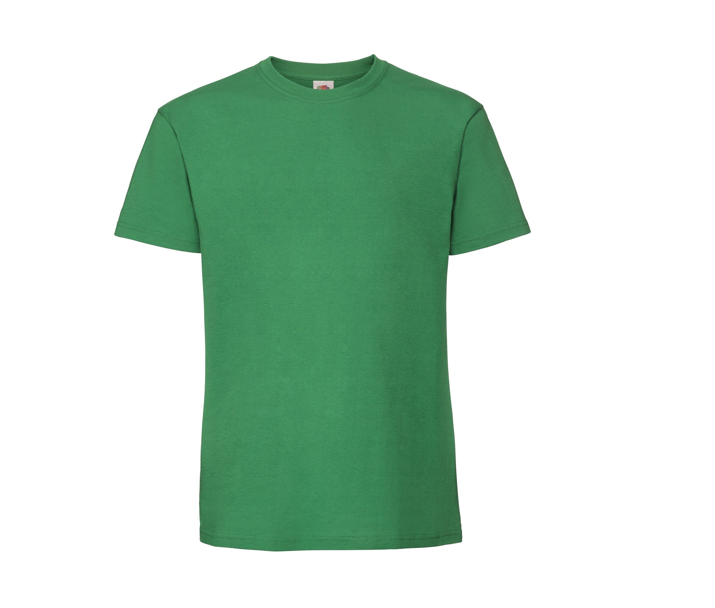 Camiseta Iconic 195 Fruit of the Loom SC200 en color kelly green