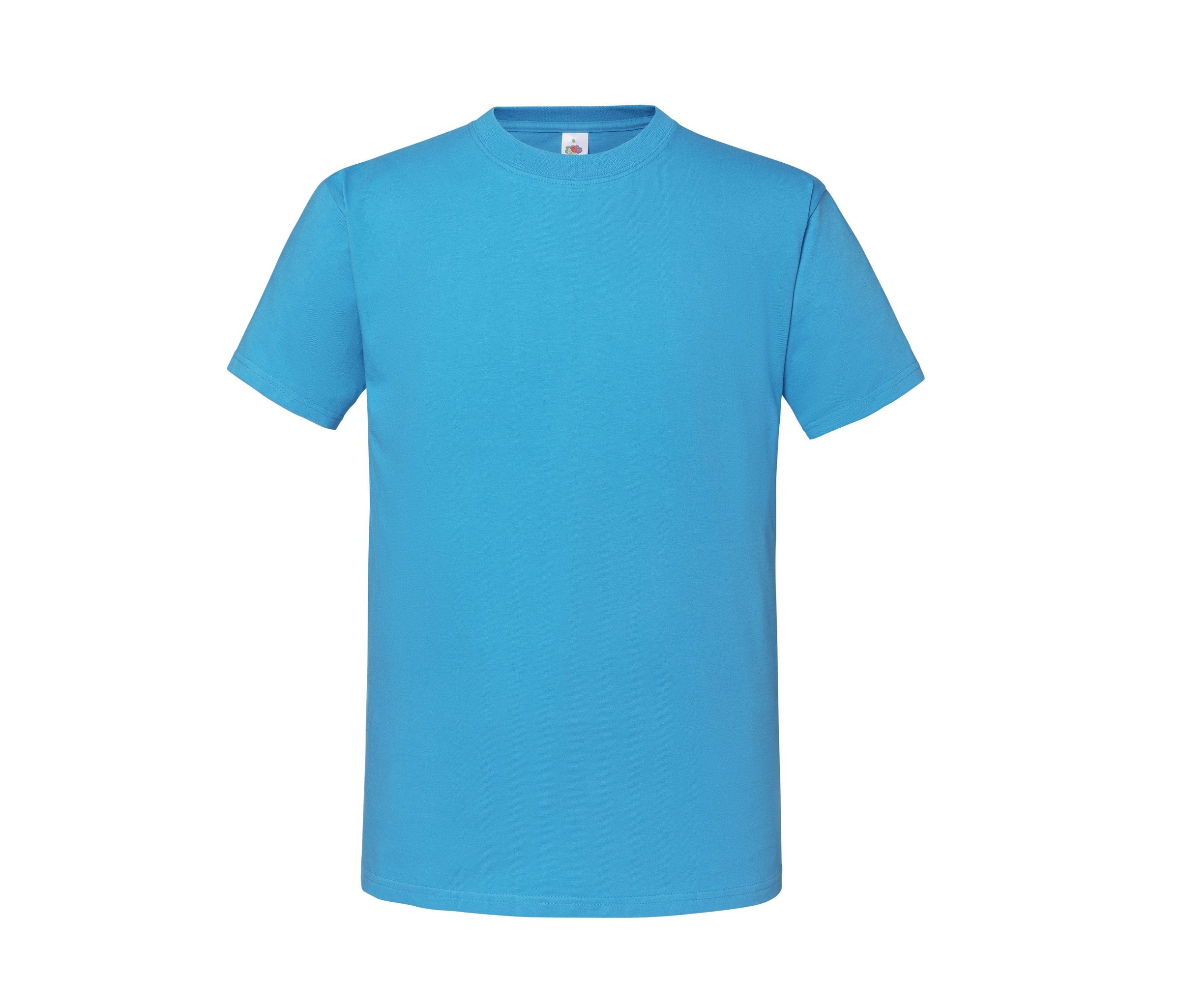 Camiseta Iconic 195 Fruit of the Loom SC200 en color azul azure