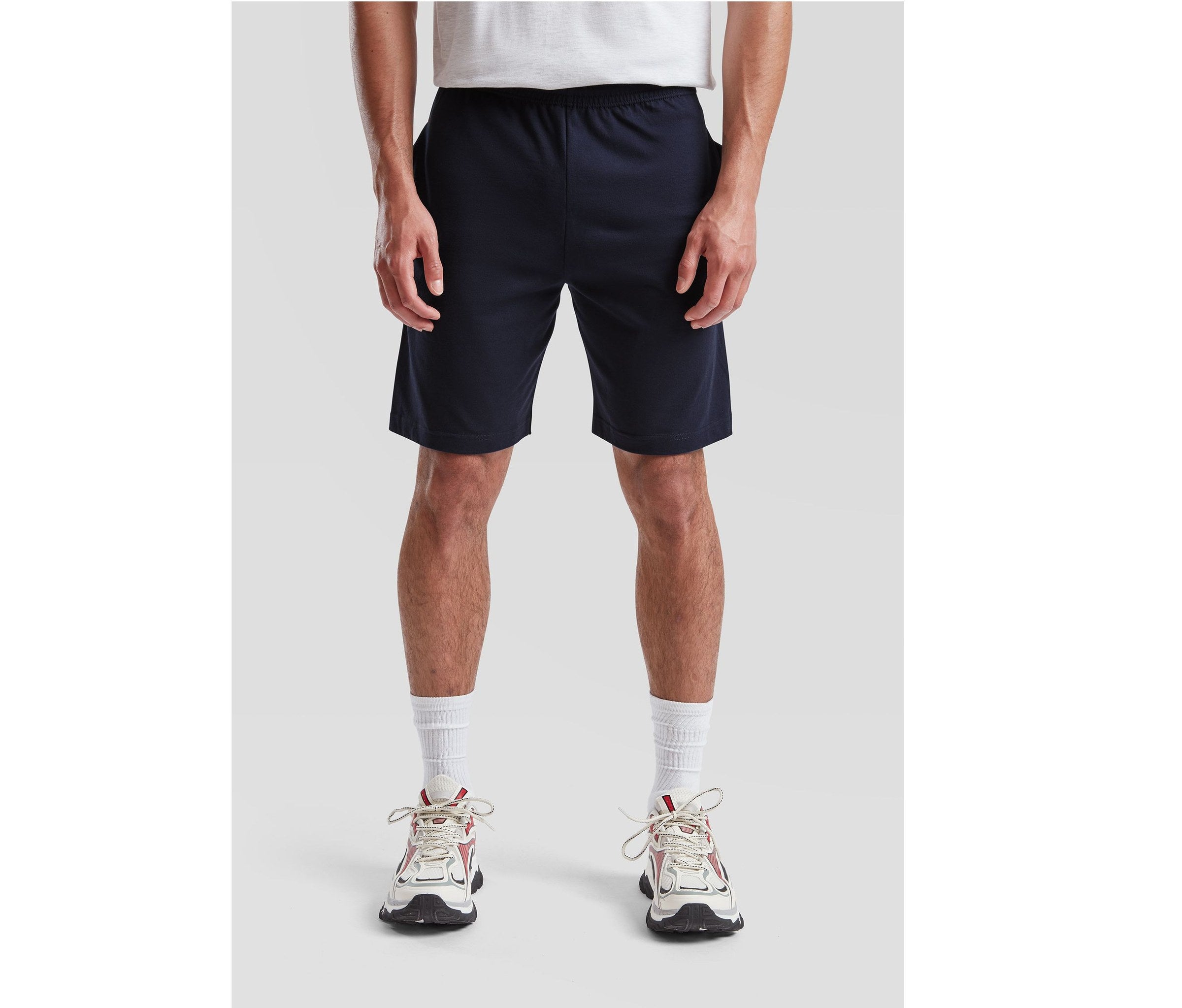 Pantalón Iconic 195 Jersey Shorts Fruit of the Loom SC202 en color deep navy