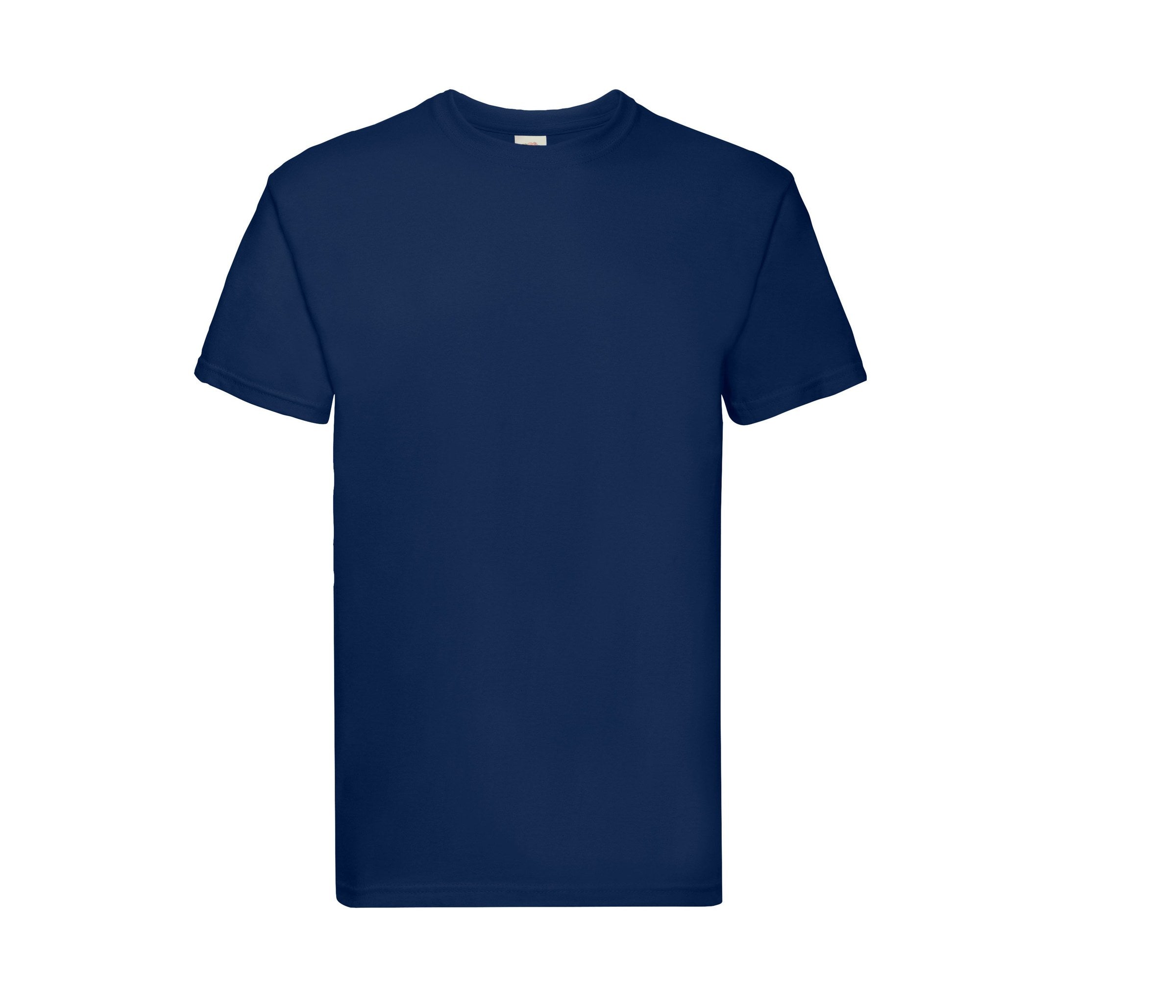 Camiseta Super Premium Fruit of the Loom SC210 en color navy