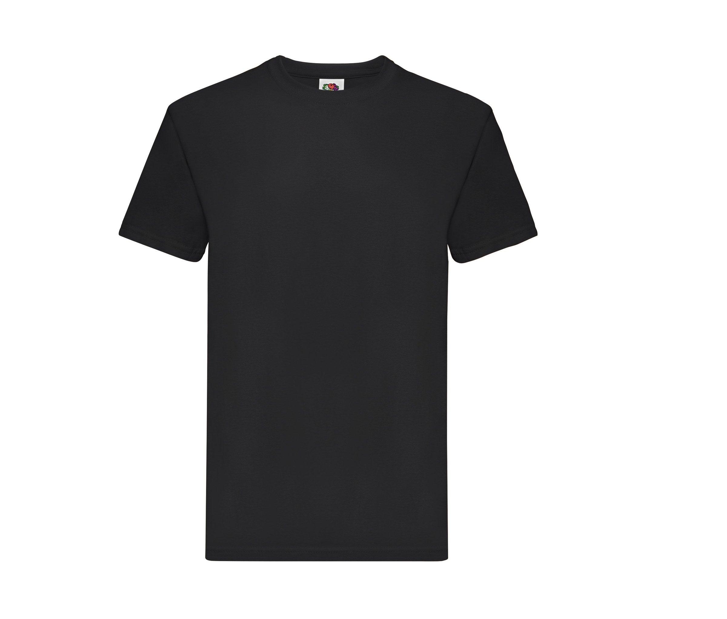 Camiseta Super Premium Fruit of the Loom SC210 en color negro