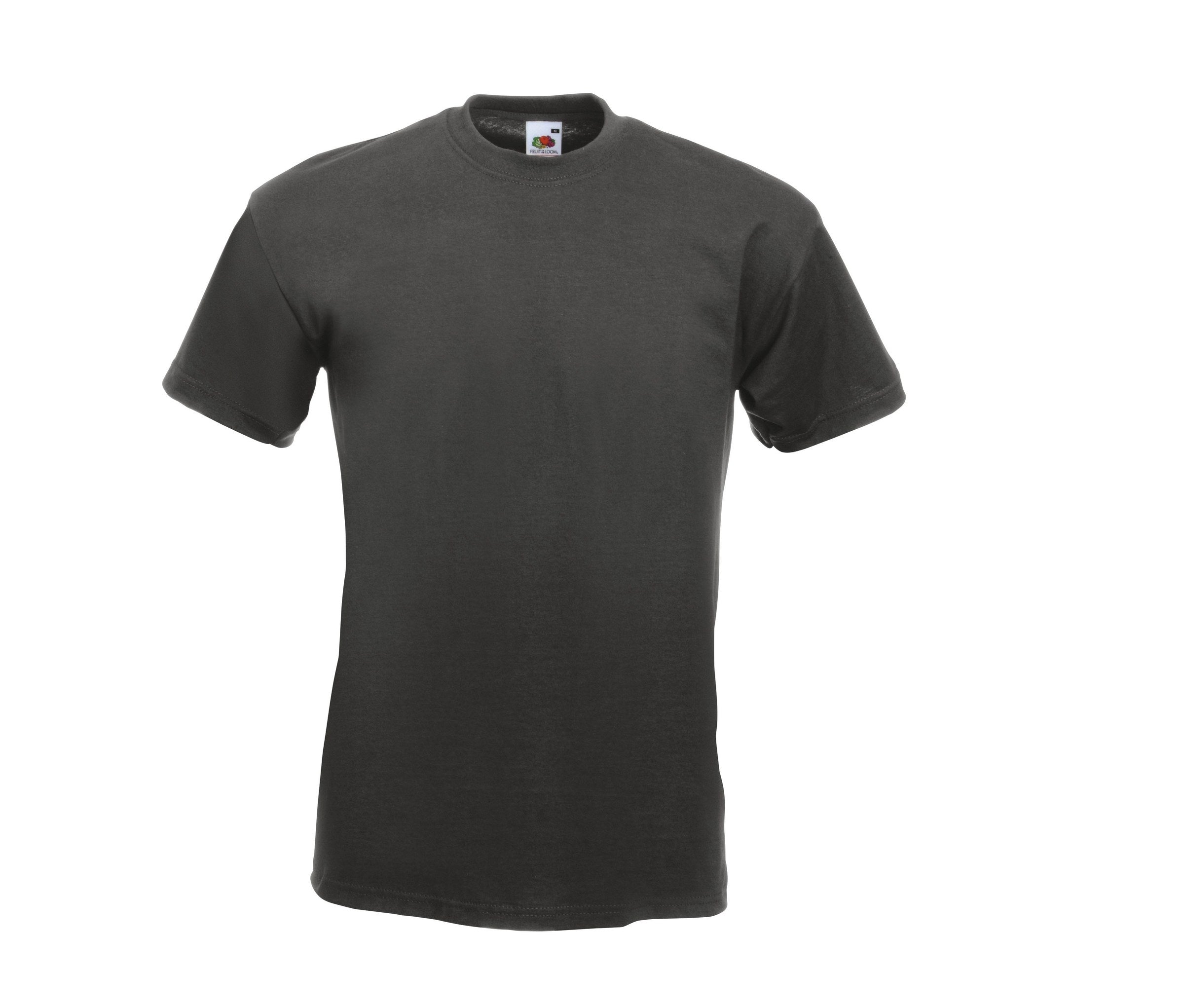 Camiseta Super Premium Fruit of the Loom SC210 en color graphite grey