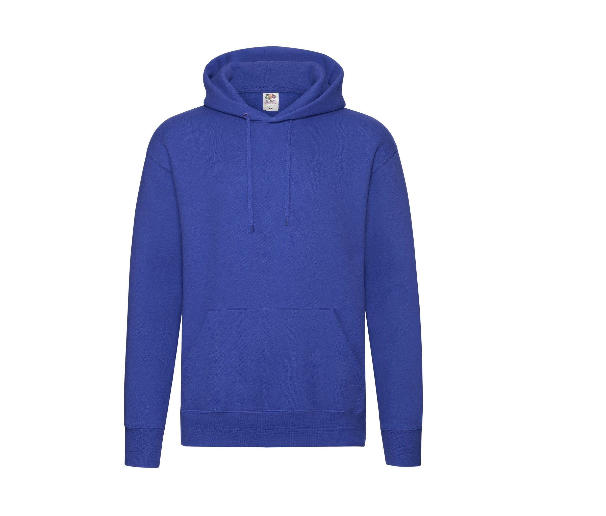 Sudadera Super Premium Long Sleeve Fruit of the Loom SC2152 en color azul real