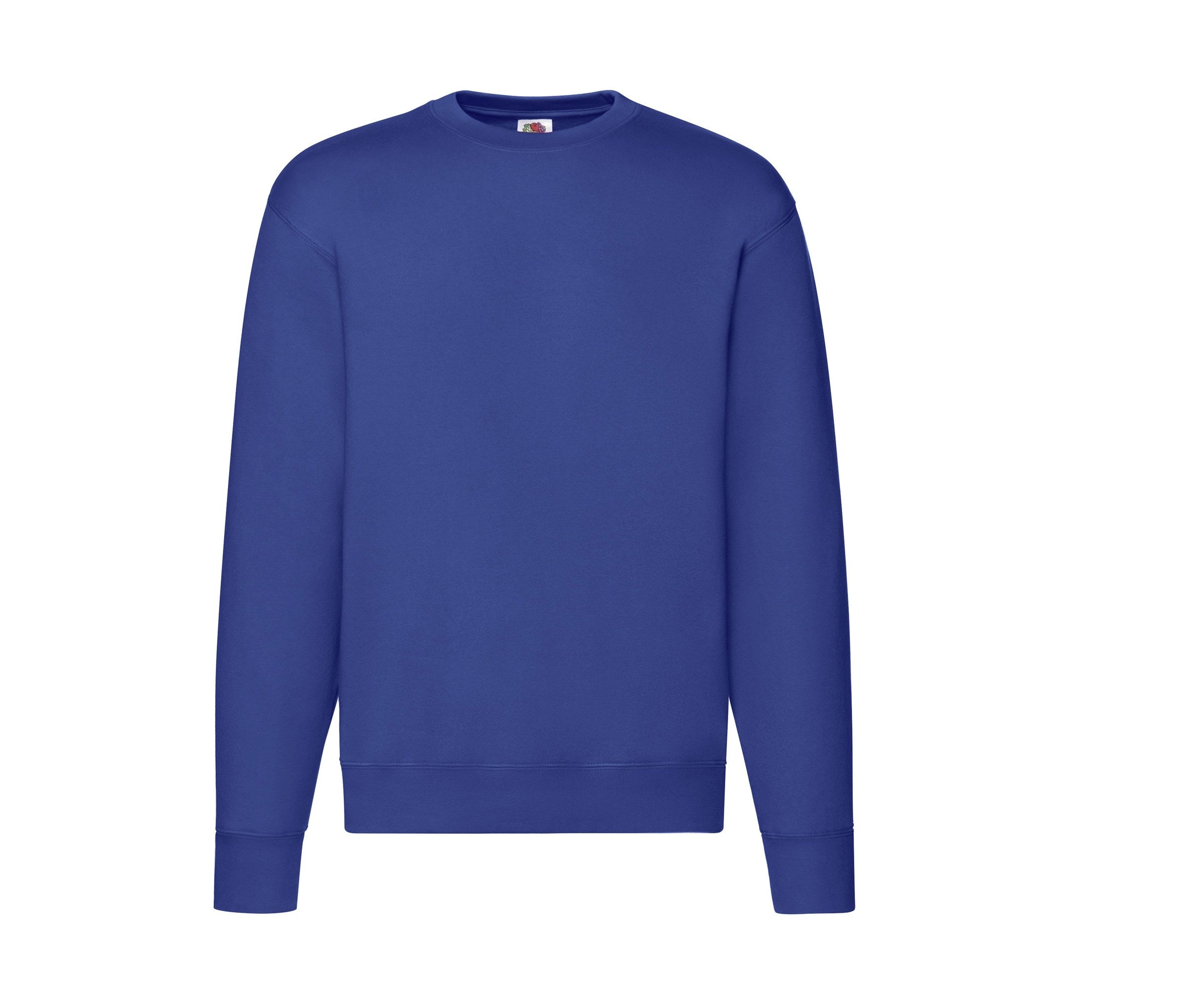 Sudadera Premium Set-in Sweat Fruit of the Loom SC2154 en color azul real