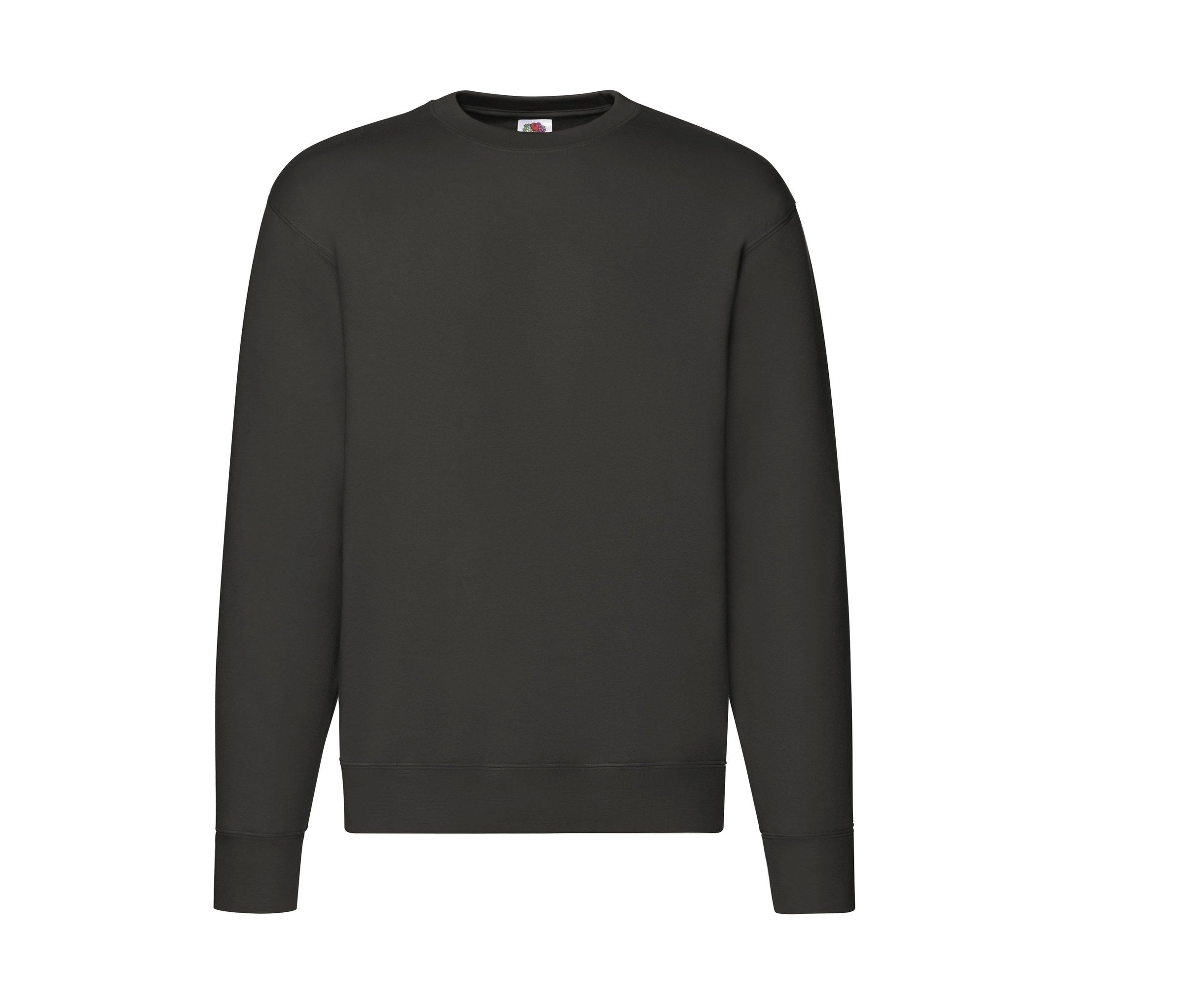 Sudadera Premium Set-in Sweat Fruit of the Loom SC2154 en color charcoal