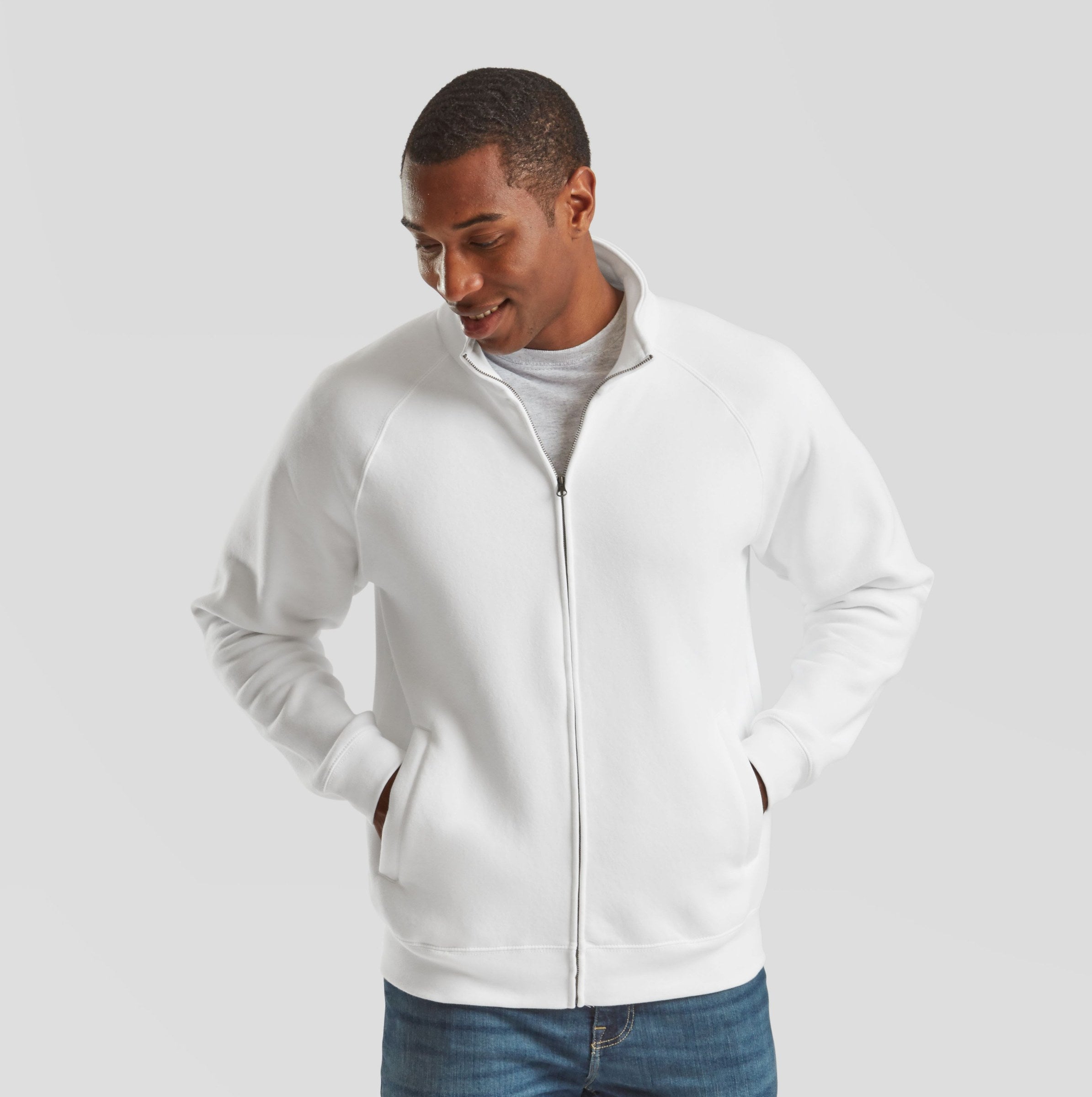 Sudadera Premium Sweat Jacket - Fruit of the Loom SC2280