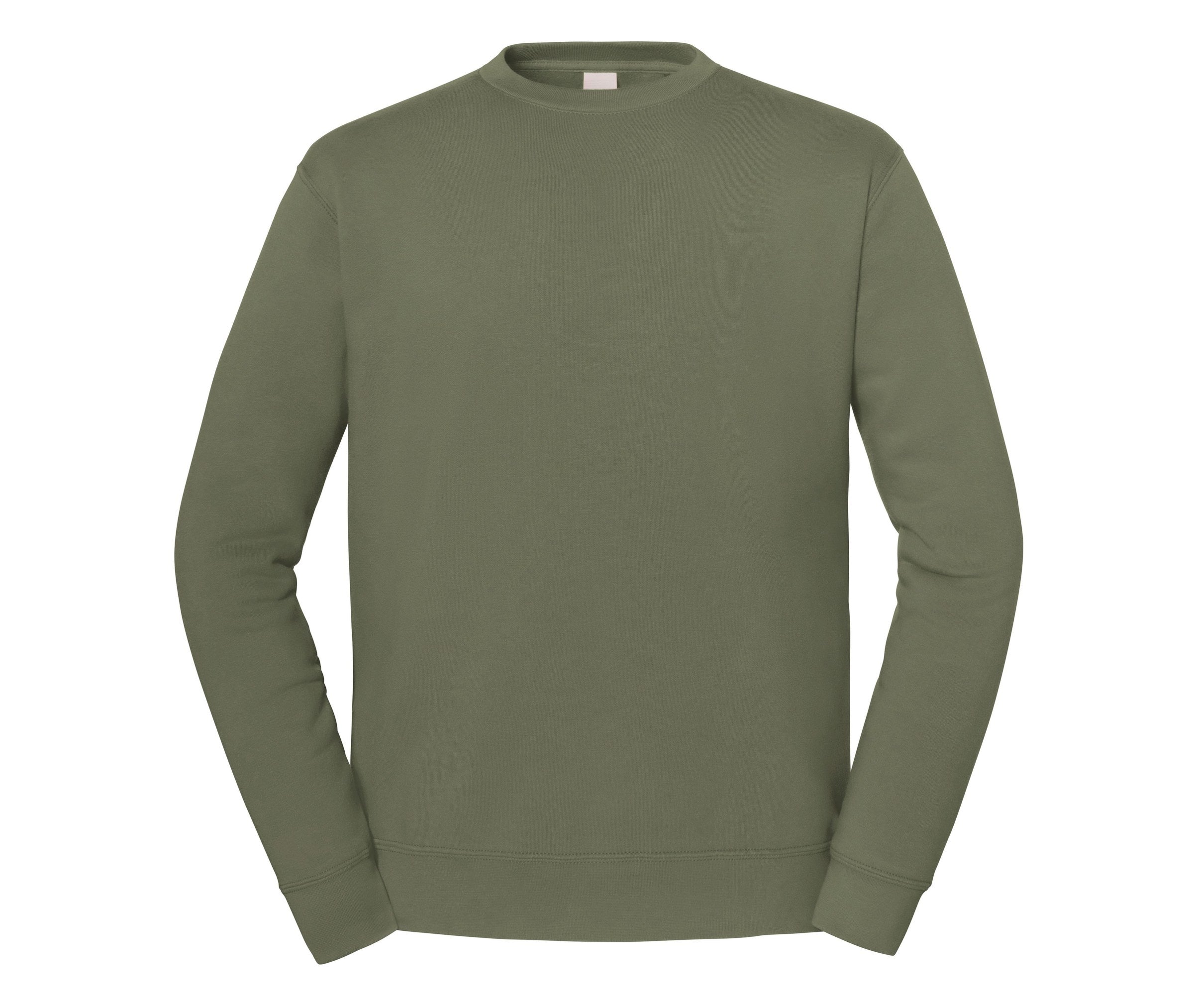 Sudadera Iconic Premium Set-in Sweat Fruit of the Loom SC2282 en color classic olive