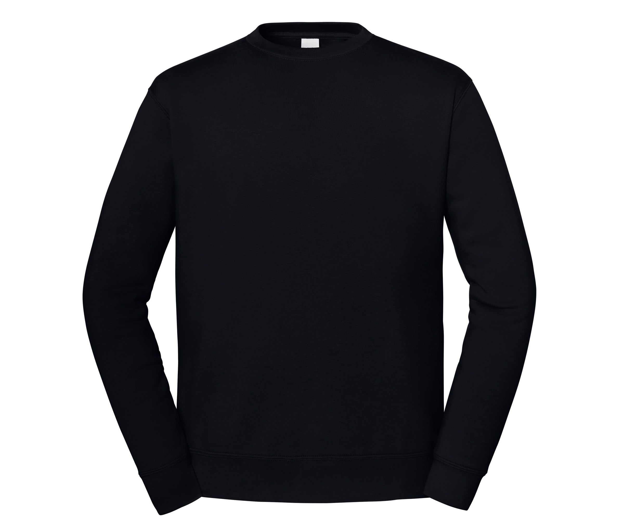 Sudadera Iconic Premium Set-in Sweat Fruit of the Loom SC2282 en color negro