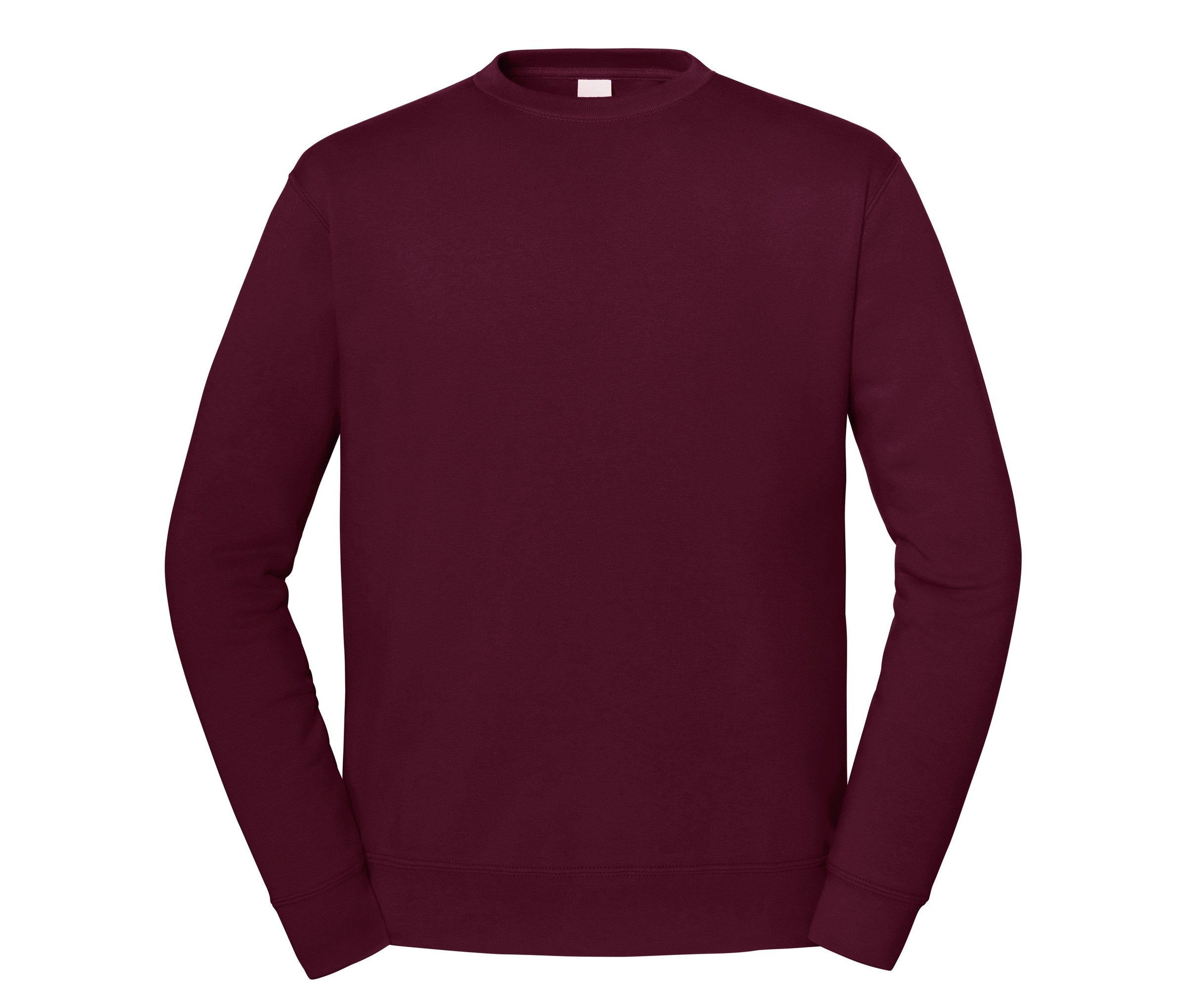 Sudadera Iconic Premium Set-in Sweat Fruit of the Loom SC2282 en color granate