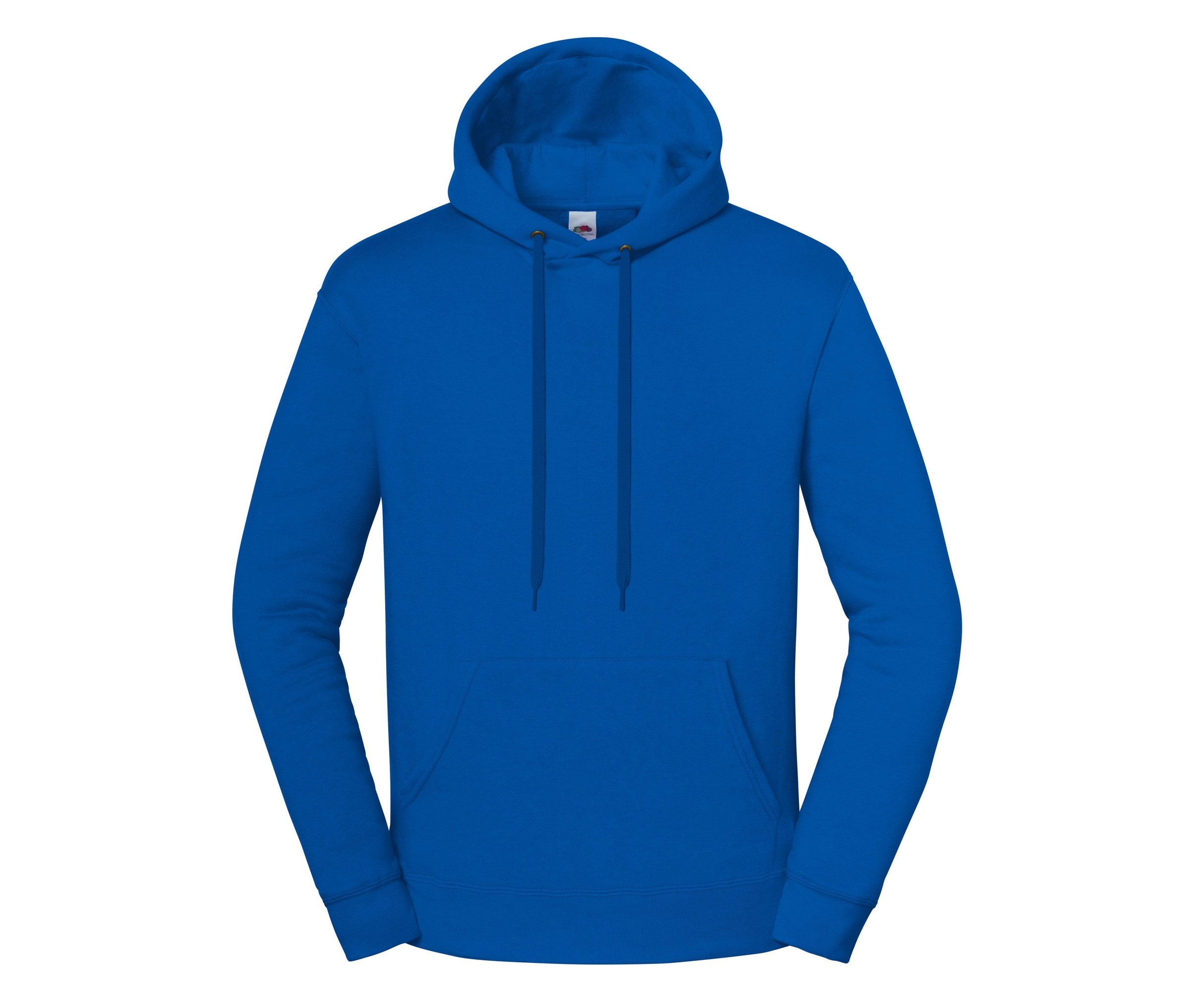 Sudadera Iconic Premium Hooded Sweat Fruit of the Loom SC2284 en color azul real