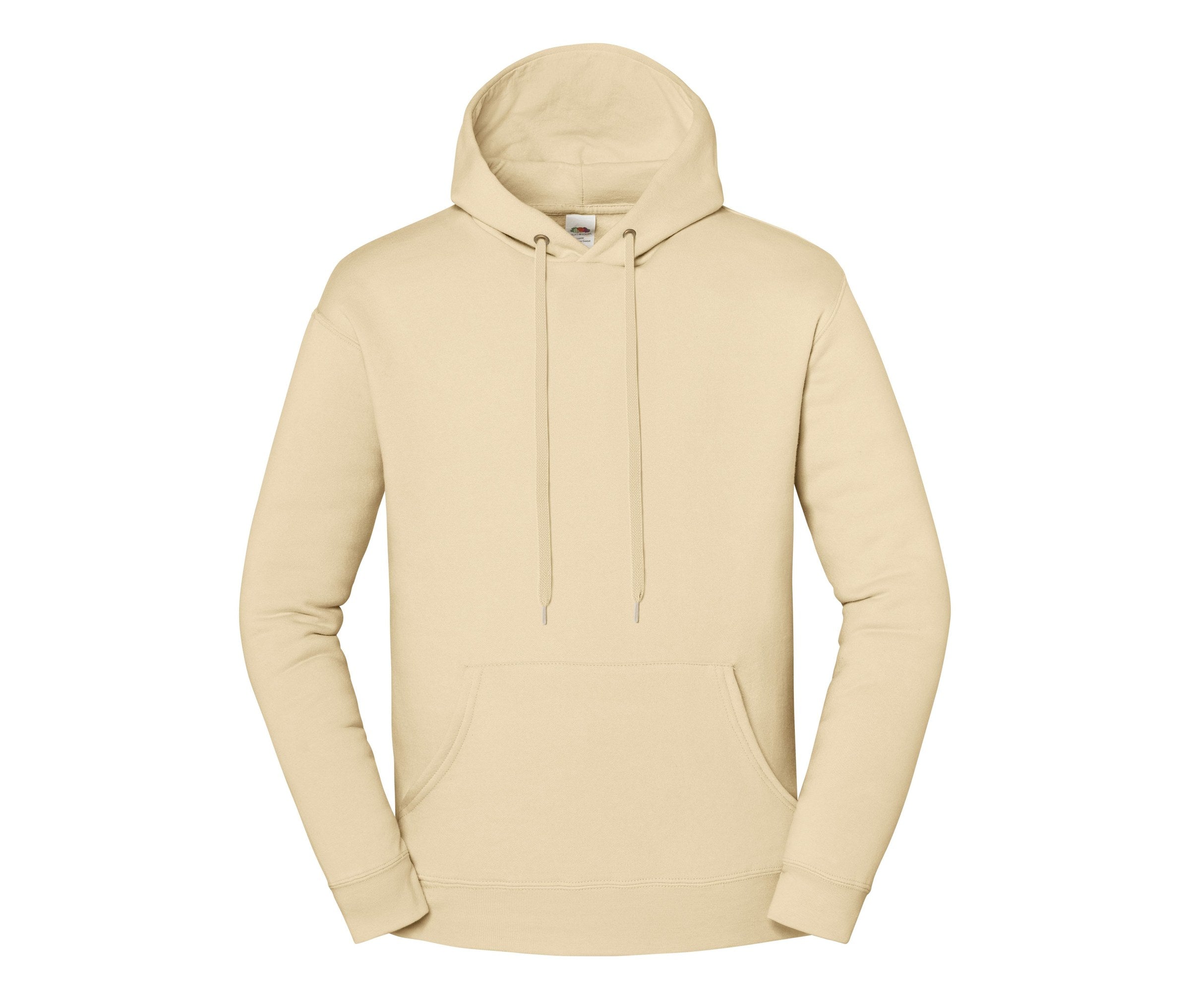 Sudadera Iconic Premium Hooded Sweat Fruit of the Loom SC2284 en color desert sand