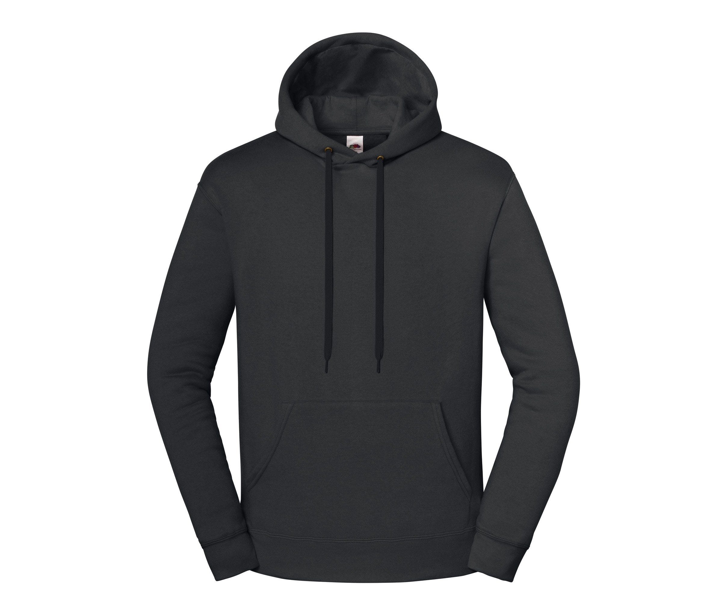 Sudadera Iconic Premium Hooded Sweat Fruit of the Loom SC2284 en color graphite grey