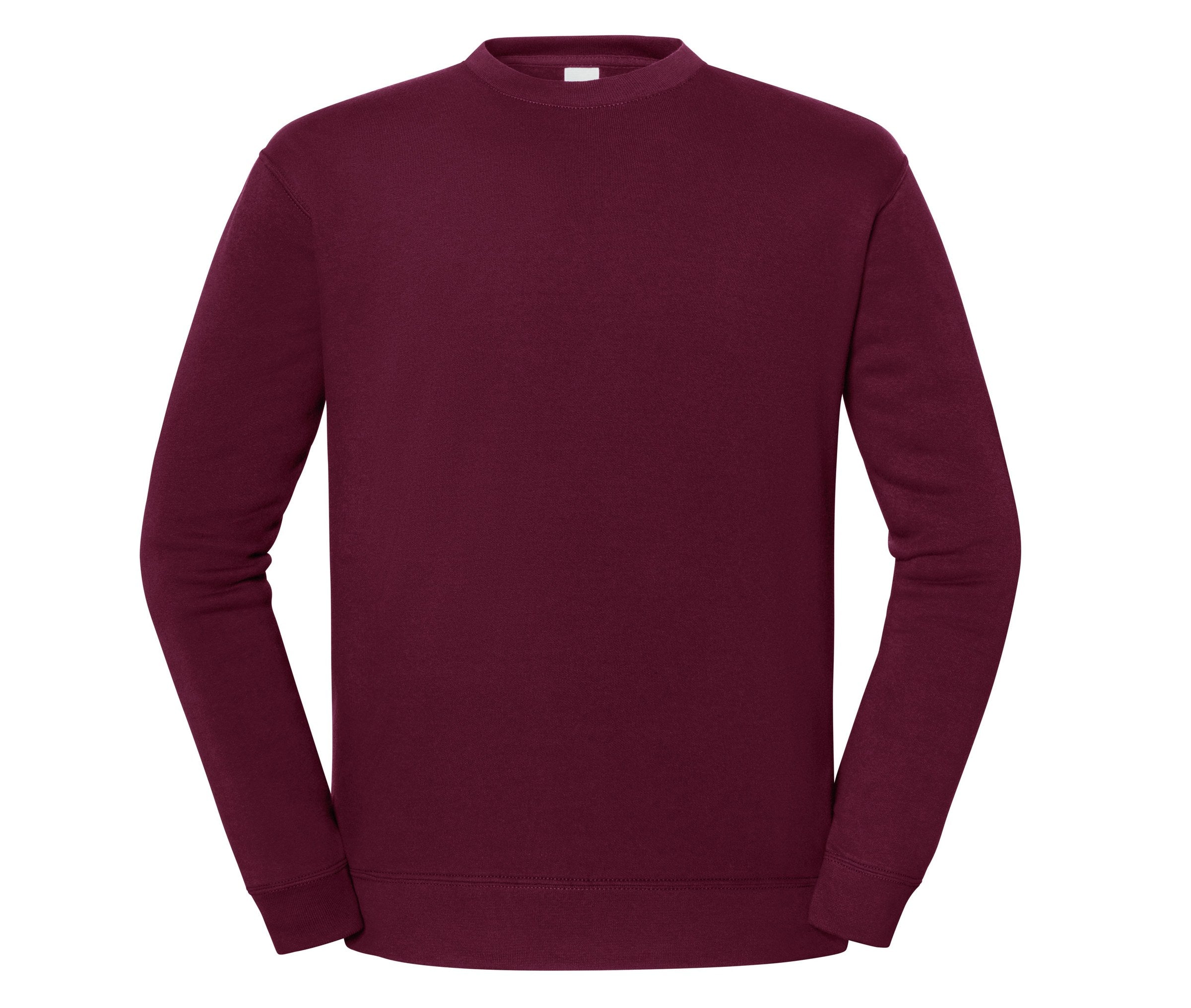 Sudadera Iconic 250 Set-in Sweat Fruit of the Loom SC2292 en color granate