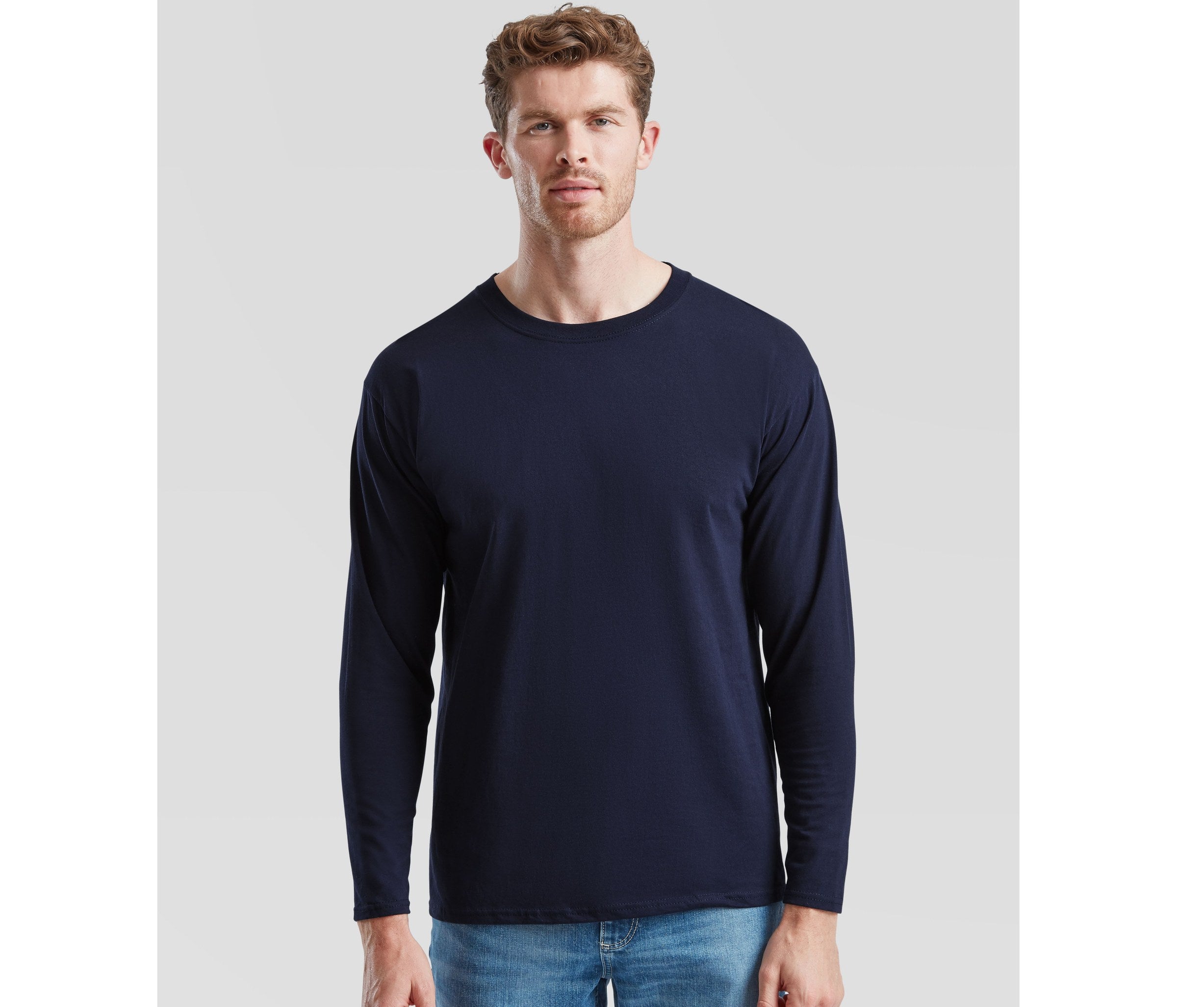 Camiseta Valueweight Long Sleeve - Fruit of the Loom SC233