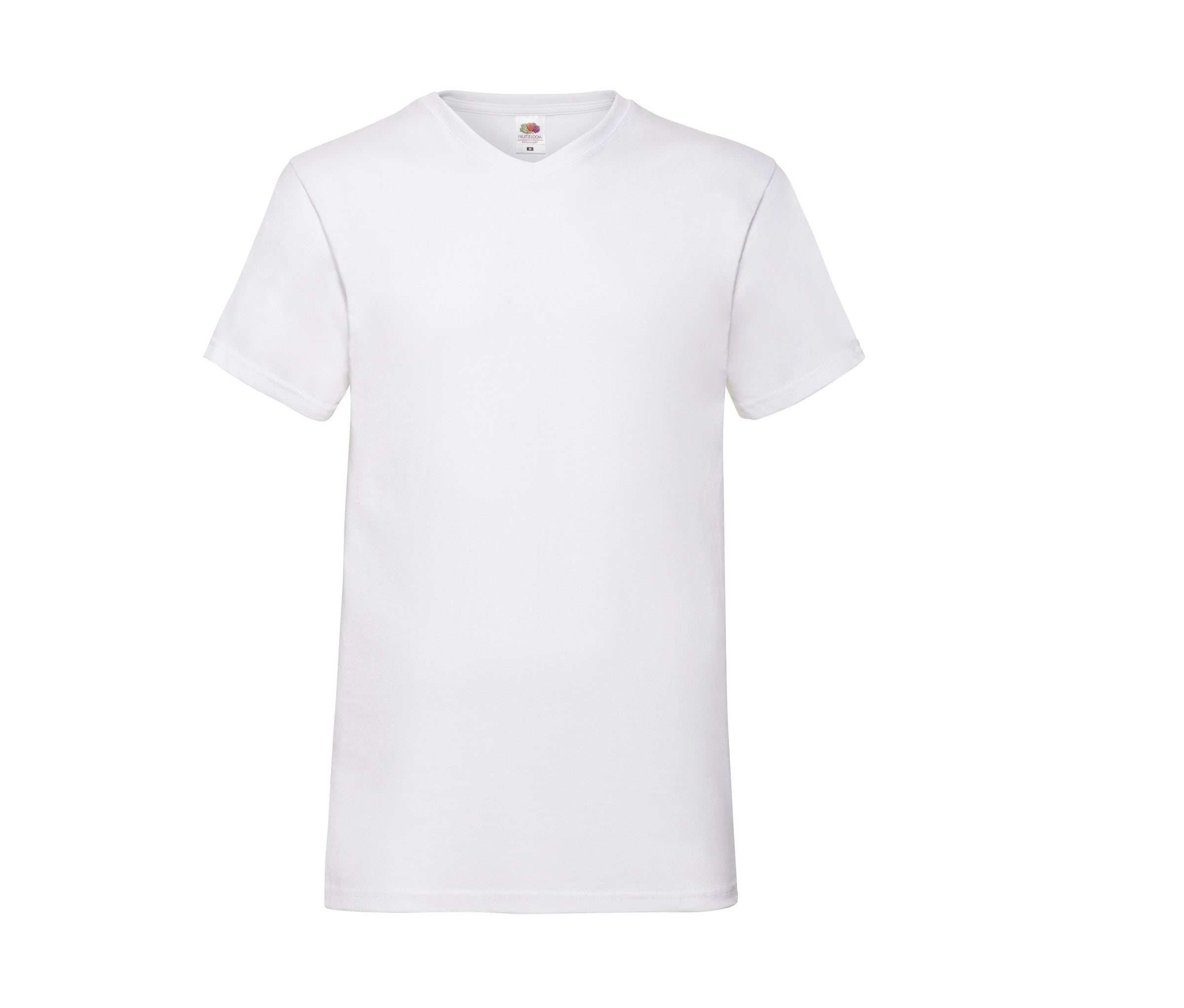 Camiseta Valueweight V-neck Fruit of the Loom SC234 en color blanco