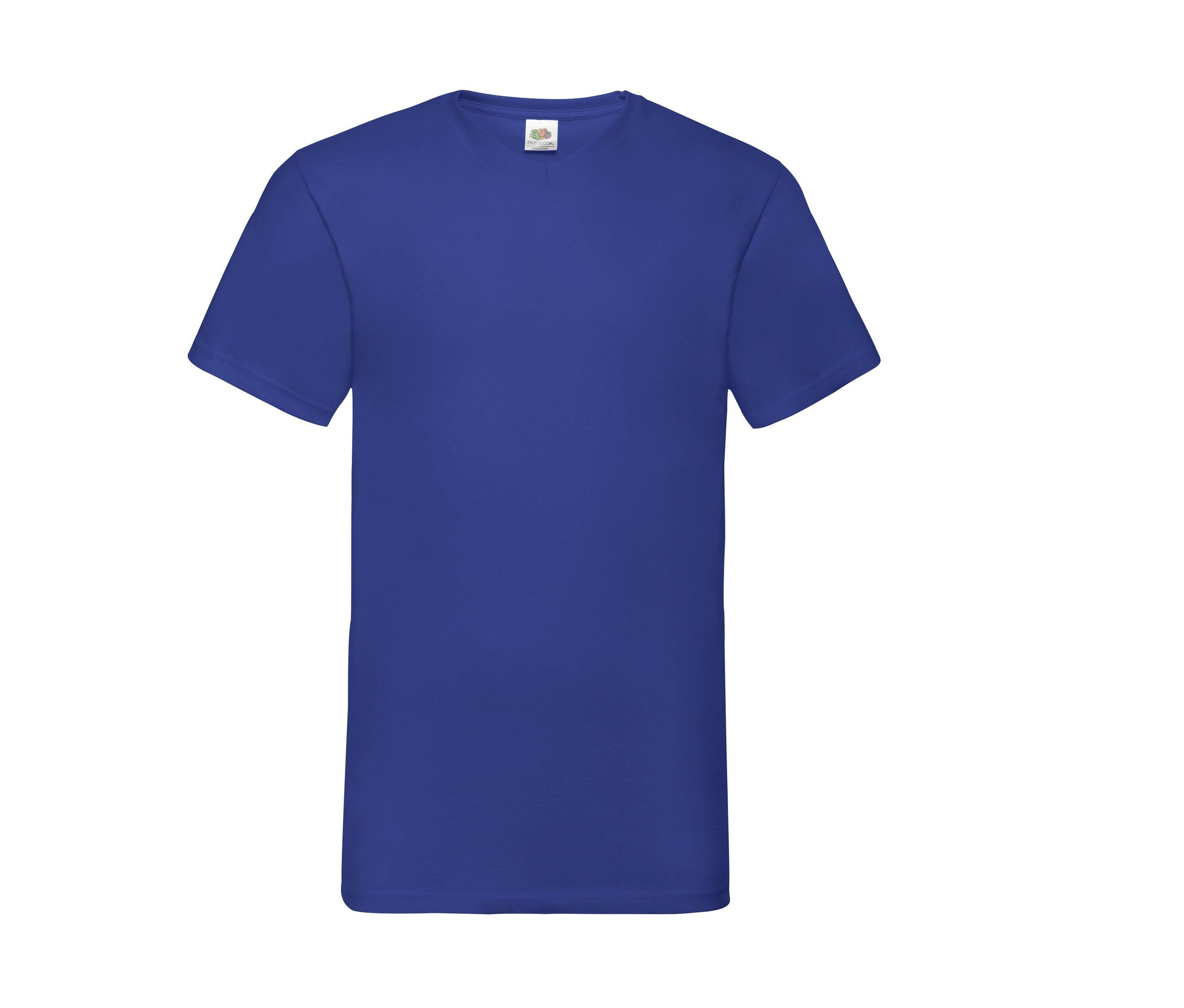 Camiseta Valueweight V-neck Fruit of the Loom SC234 en color azul real