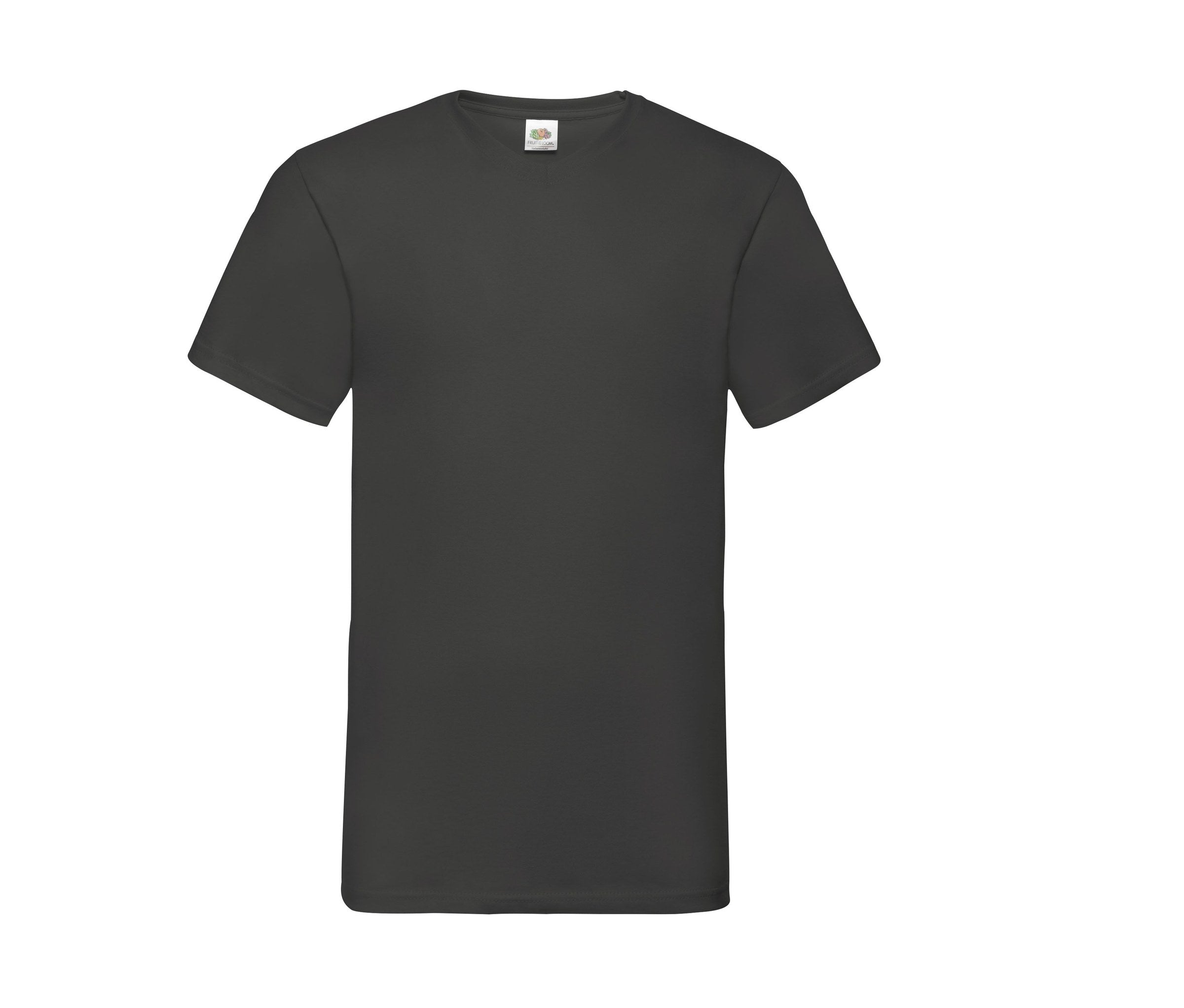 Camiseta Valueweight V-neck Fruit of the Loom SC234 en color graphite grey