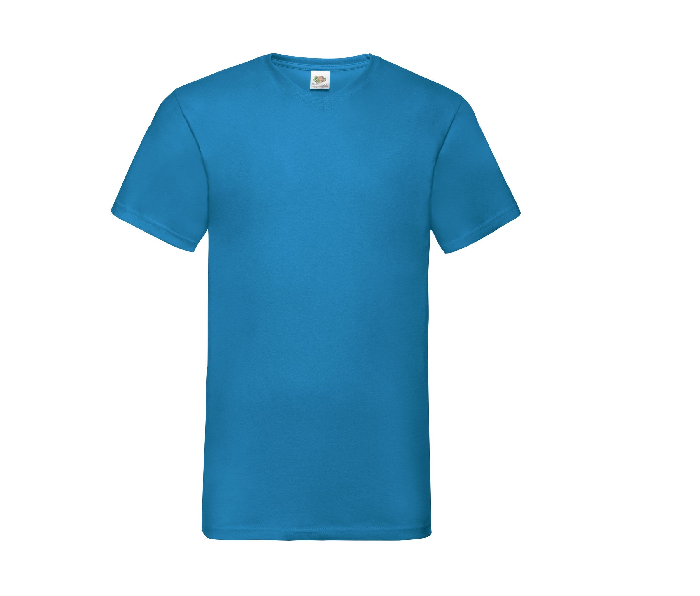 Camiseta Valueweight V-neck Fruit of the Loom SC234 en color azul azure