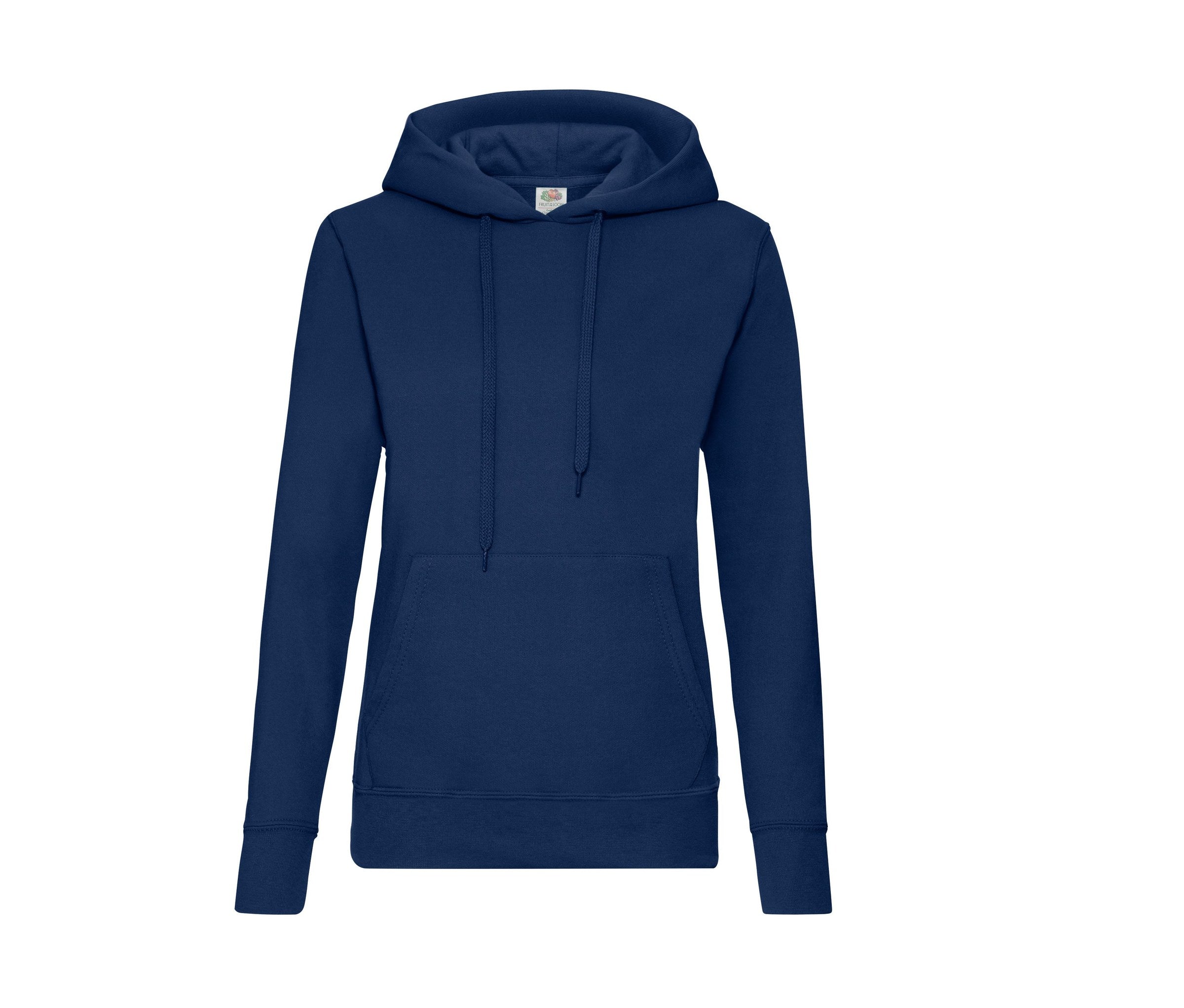 Sudadera Ladies Classic Hooded Sweat Fruit of the Loom SC269 en color navy