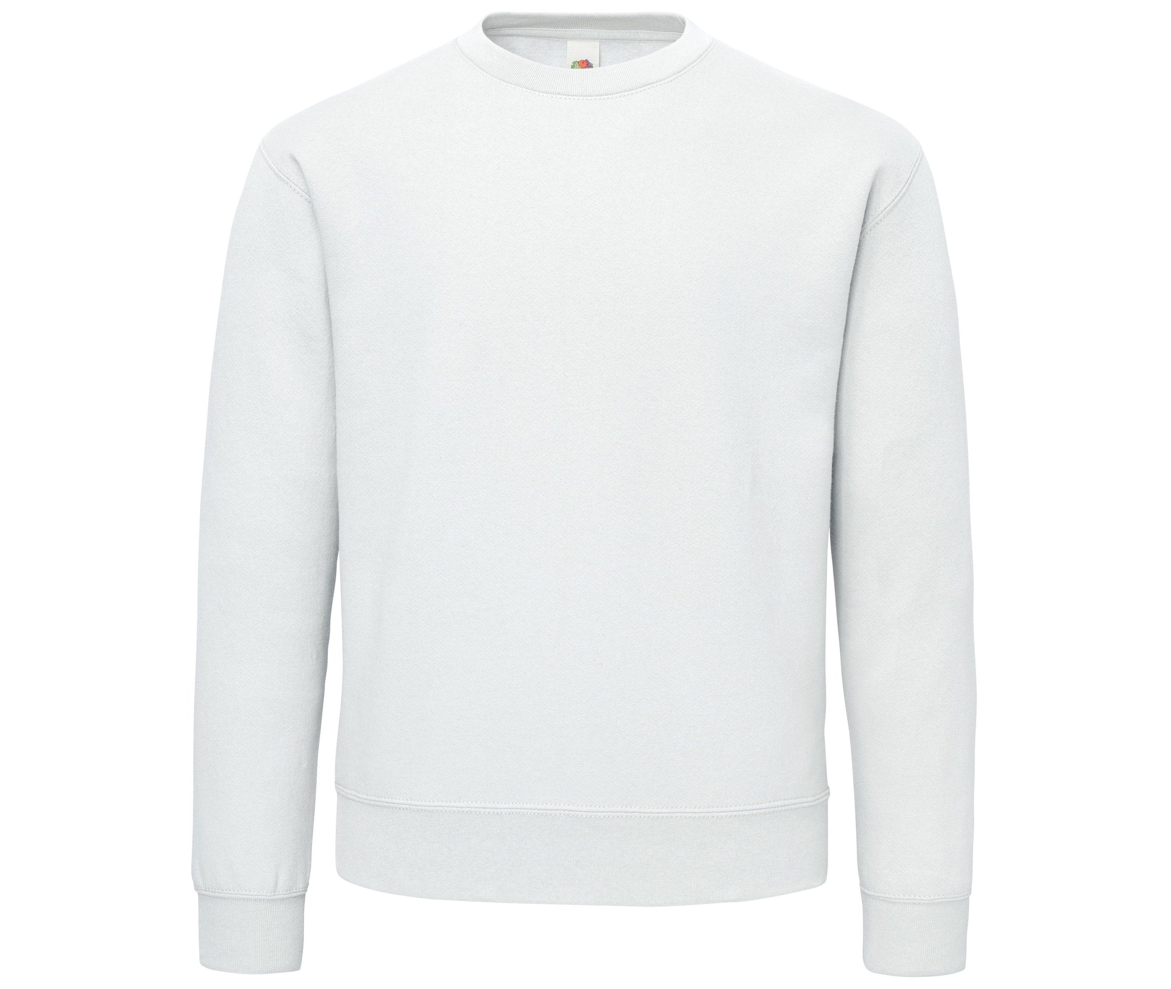 Sudadera Supercotton™ Sweat Fruit of the Loom SC277 en color blanco