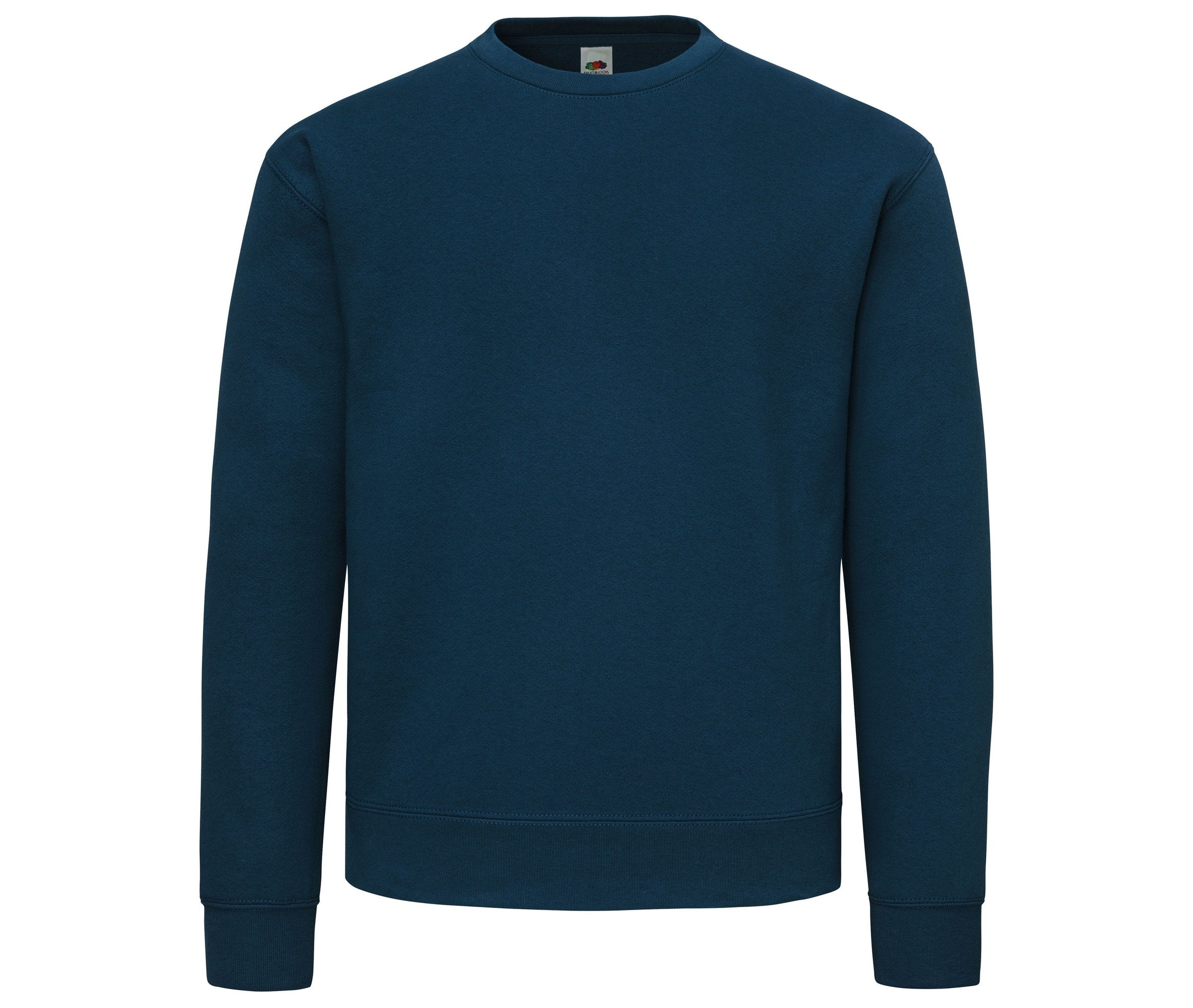 Sudadera Supercotton™ Sweat Fruit of the Loom SC277 en color mountain blue