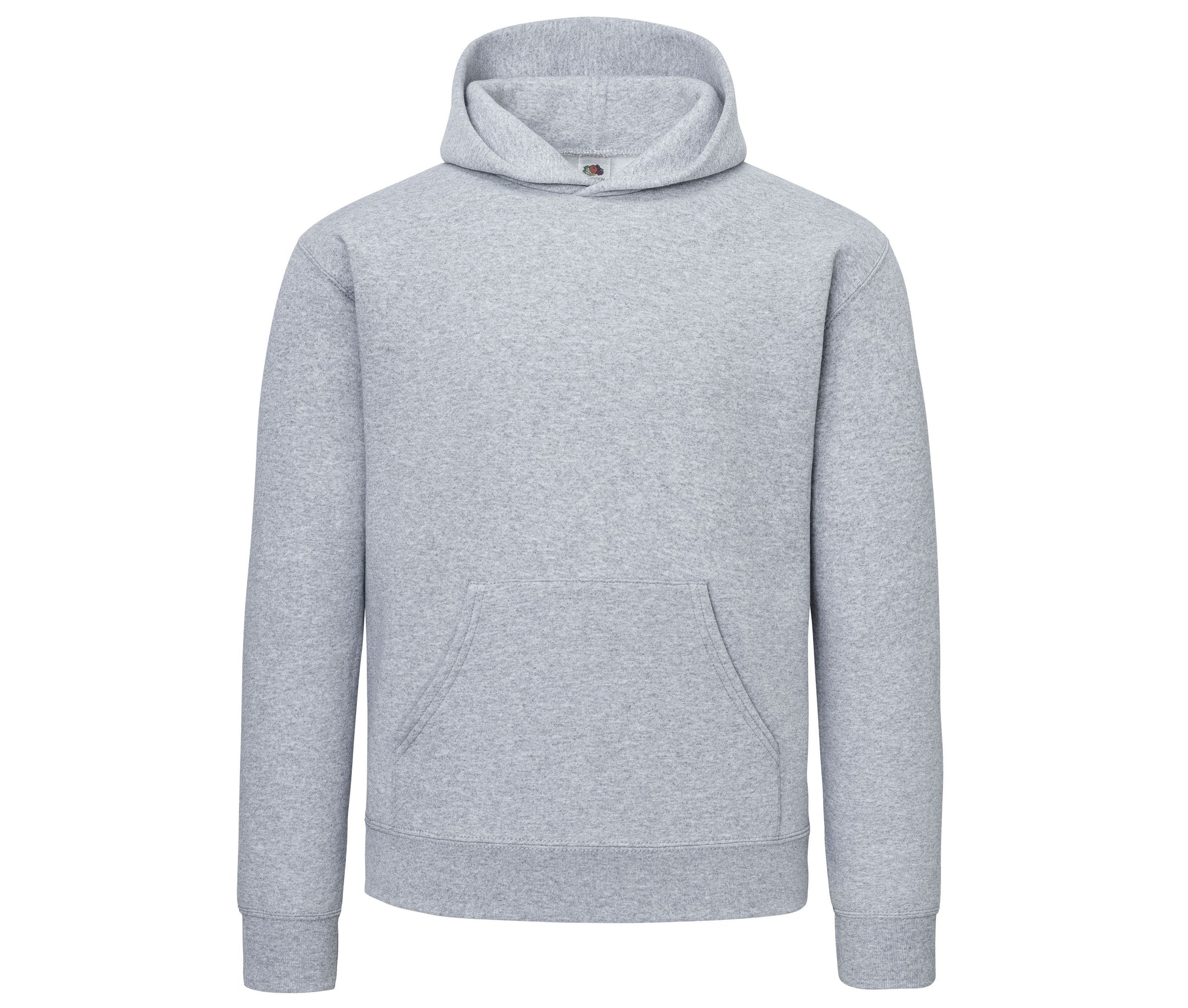 Sudadera Supercotton™ Hooded Sweat Fruit of the Loom SC278 en color athletic heather