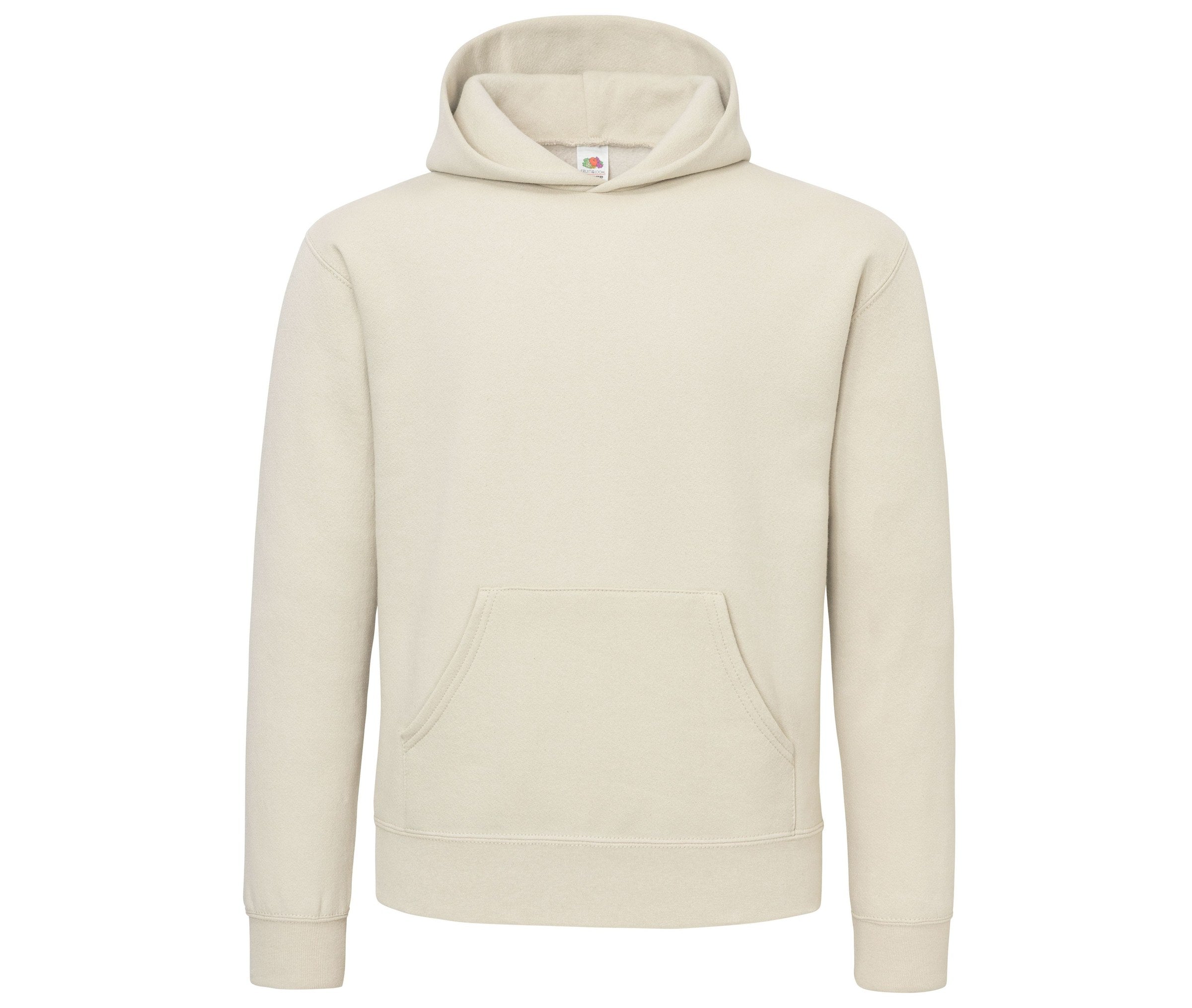Sudadera Supercotton™ Hooded Sweat Fruit of the Loom SC278 en color desert sand